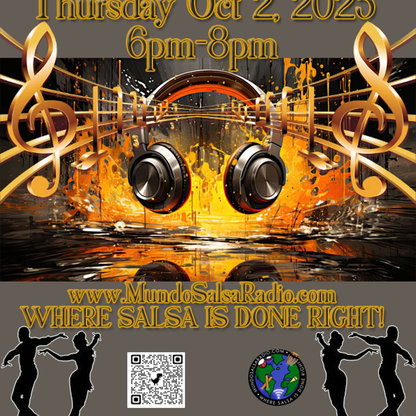 SalSonando La Salsa DJ Eddie Oct 2 2025 Show # 108