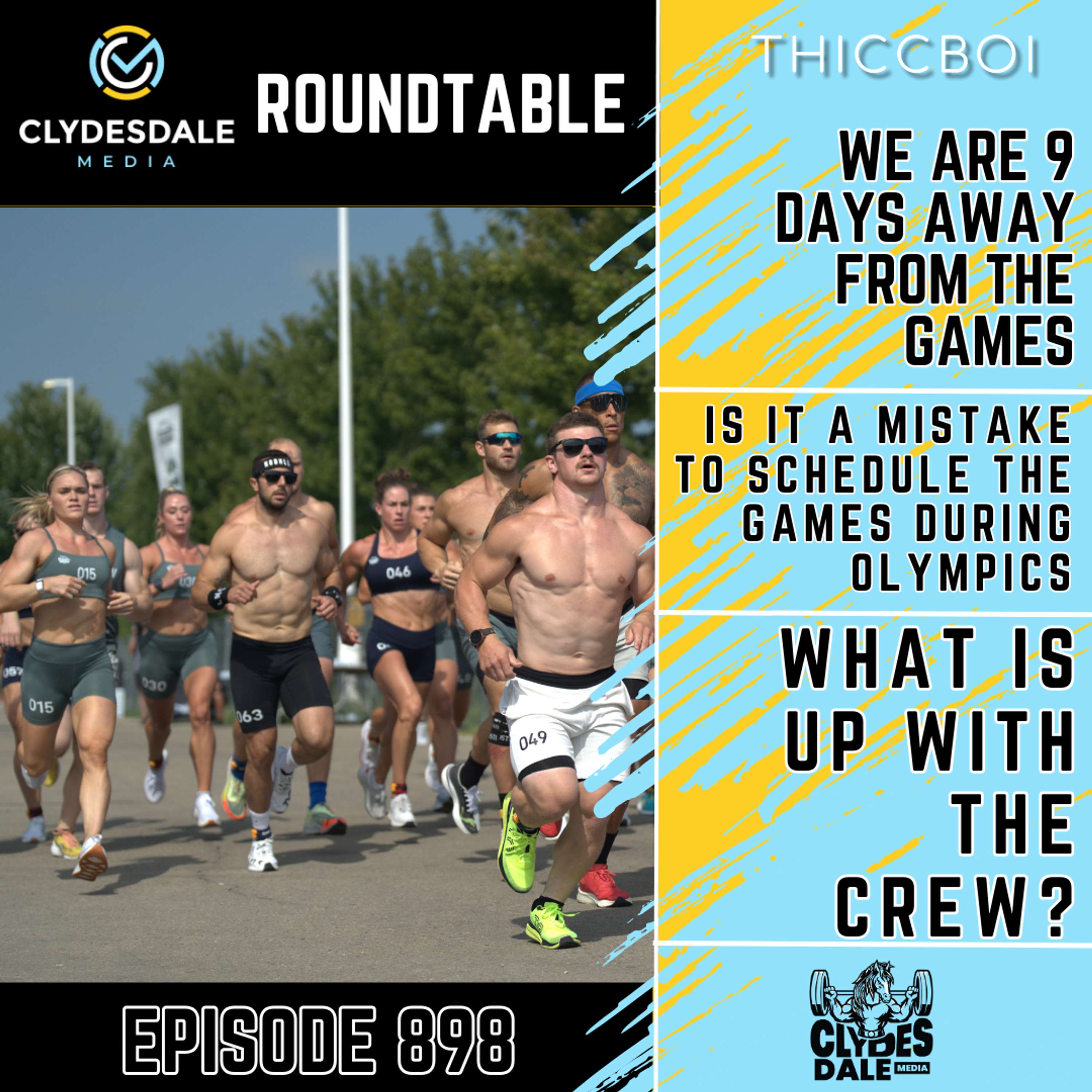 Clydesdale Media Roundtable - Is it a Mistake to Schedule the Games During the Olympics