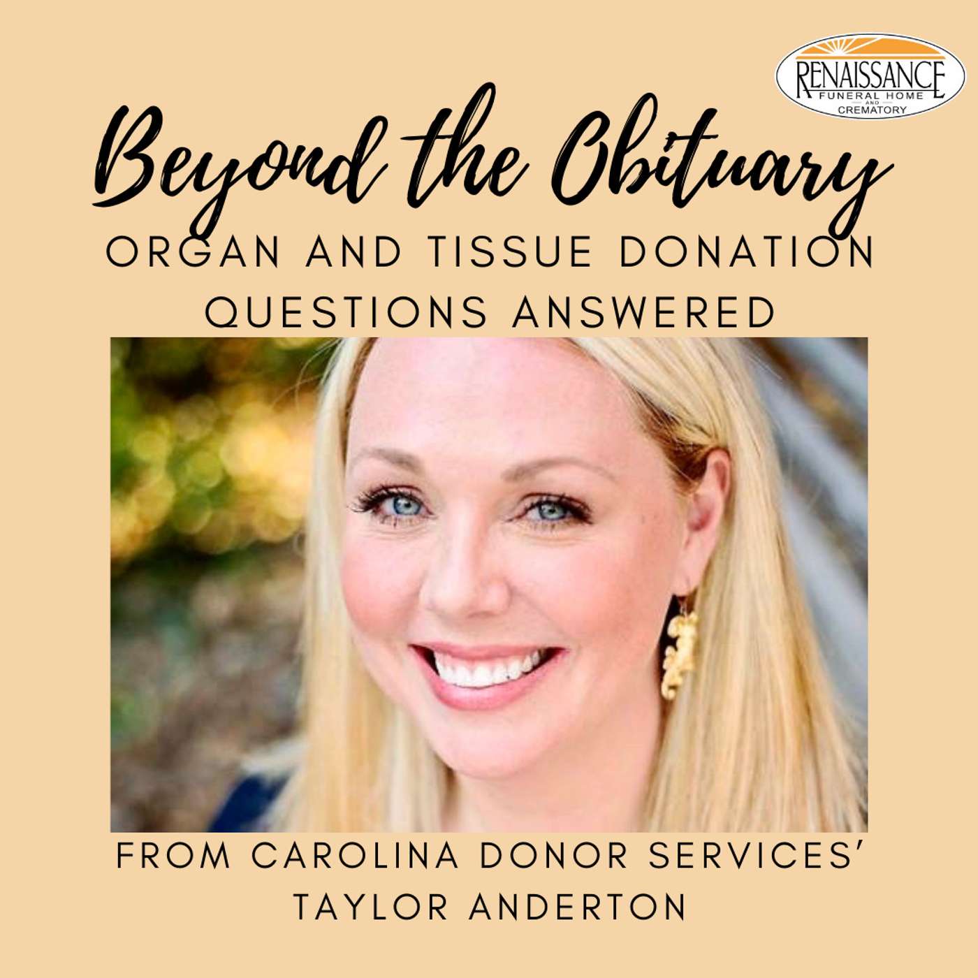 9: Organ and Tissue Donation Questions Answered, with Carolina Donor Services' Taylor Anderton 9: Organ and Tissue Donation Questions Answered, with Carolina Donor Services' Taylor Anderton