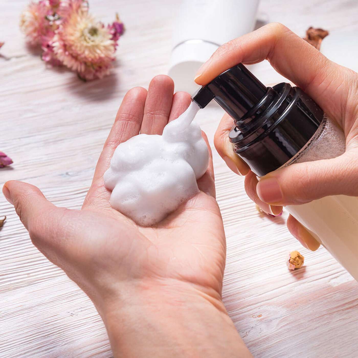 DIY Foaming Citrus Cyprus Hand Soap