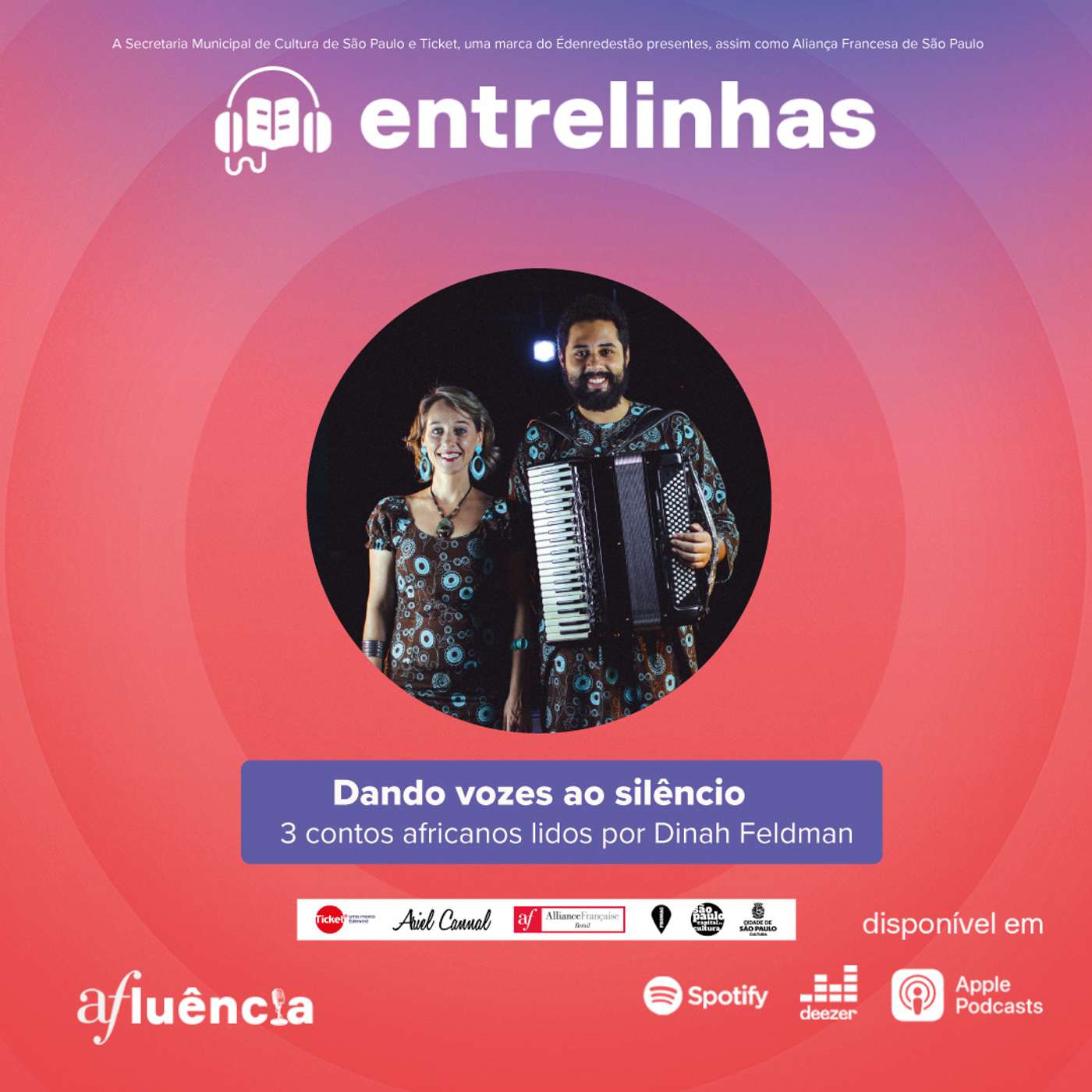 Dando Vozes ao silêncio, 3 contos africano lido por Dinhah Feldman (PT e FR)