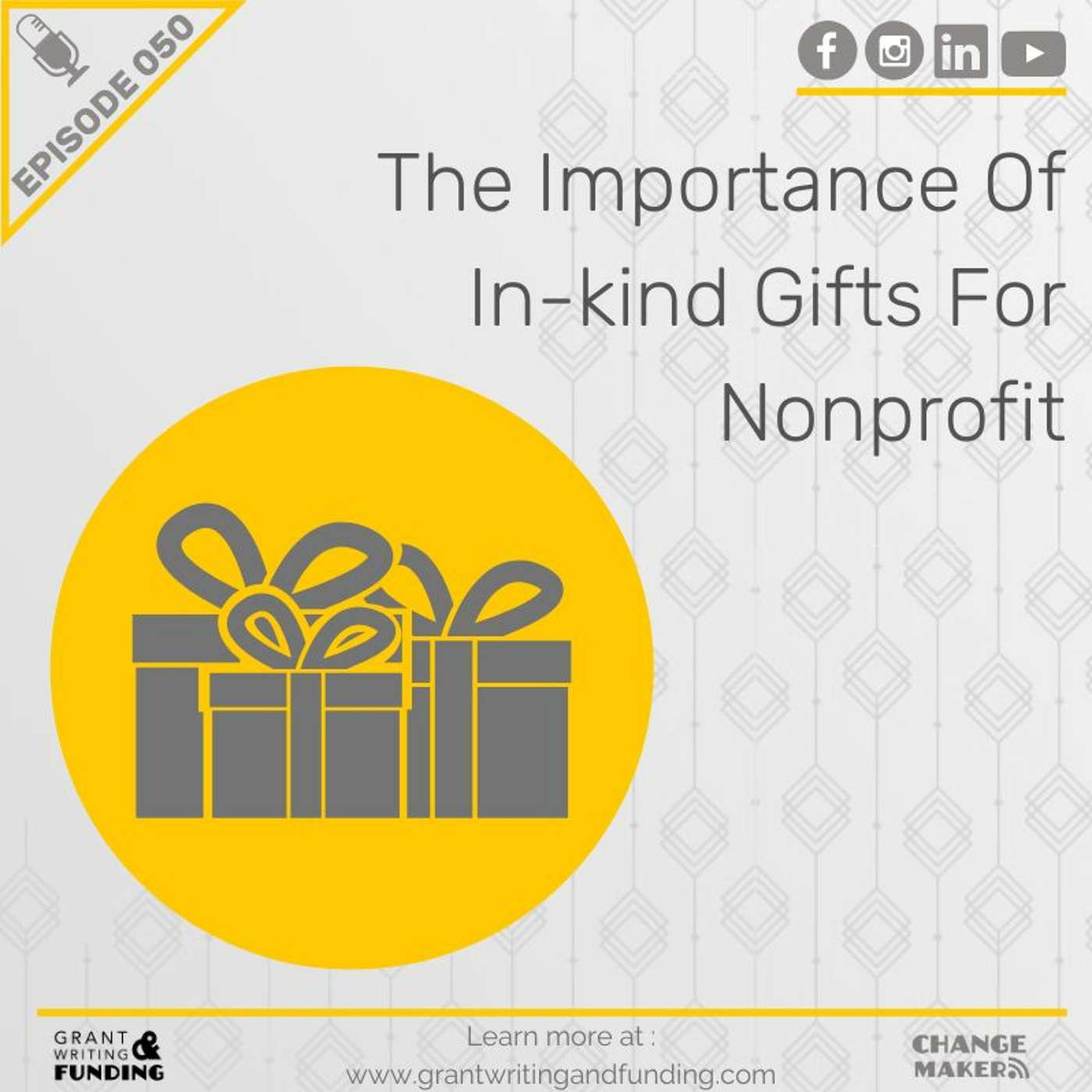 Ep. 50: The Importance of In-kind Gifts for Nonprofits