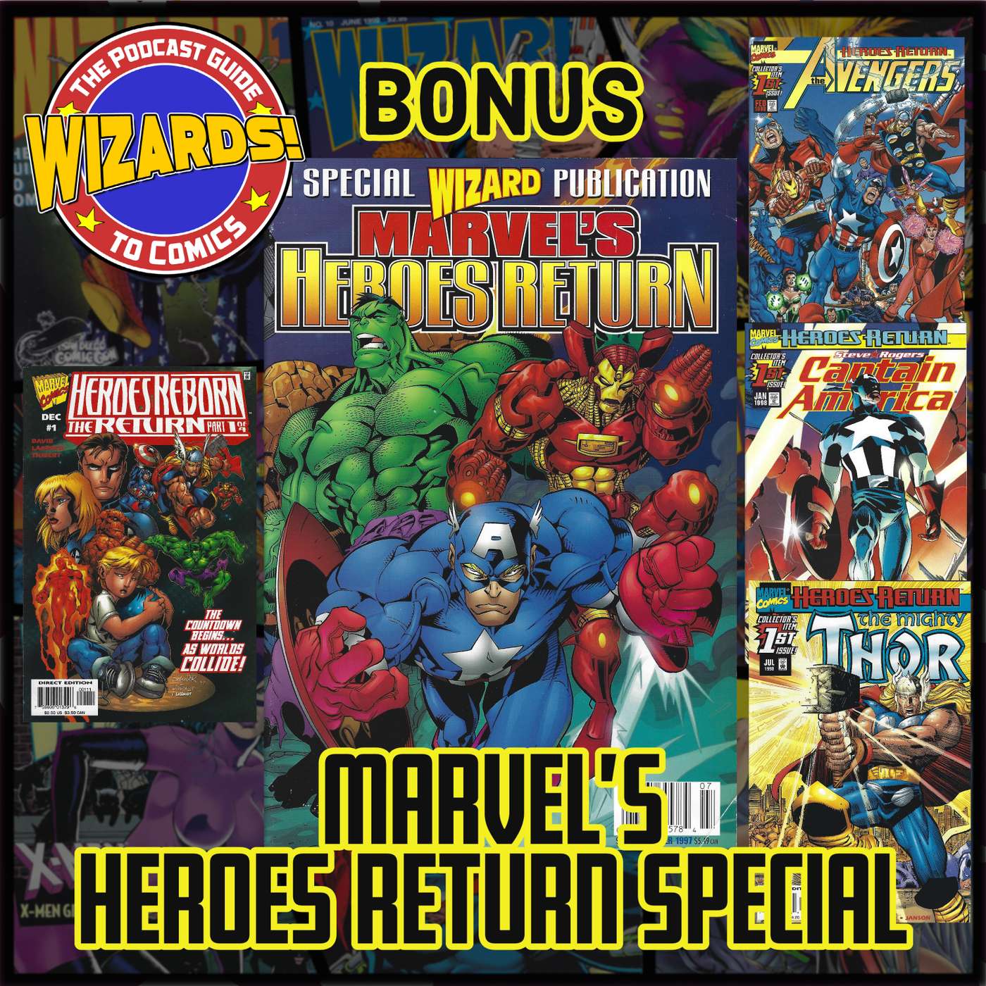 WIZARDS The Podcast Guide To Comics