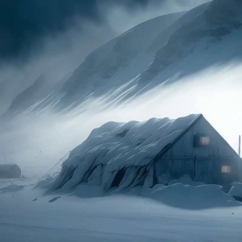 The Arctic's Roar: Howling Wind for Relaxation