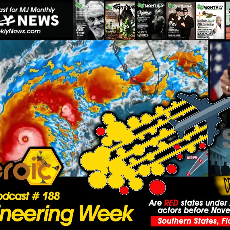 Episode # 188  Chemtrails and Hurricanes & Weather Warfare