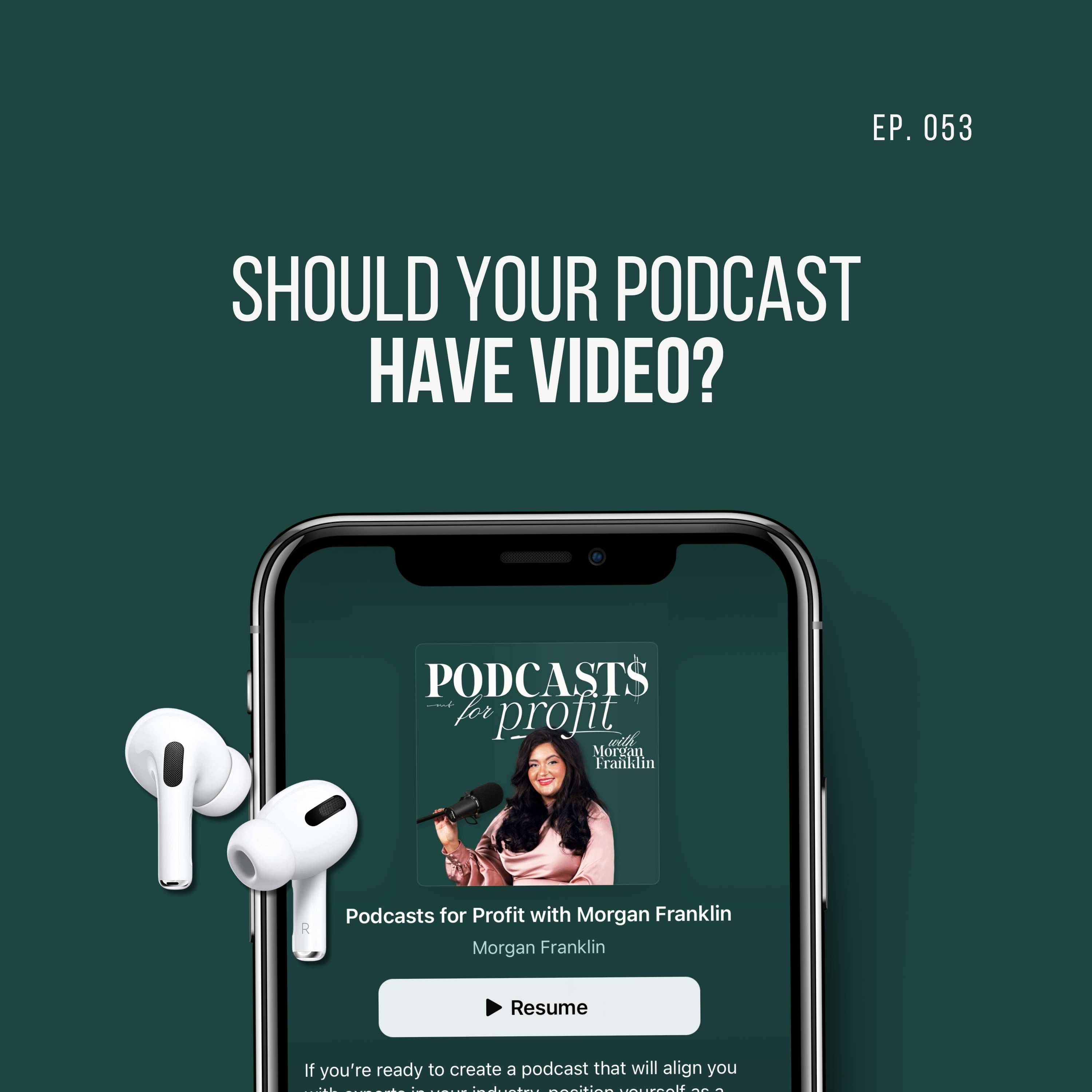 Podcasts for Profit with Morgan Franklin | Podcasting Strategy for Podcasters