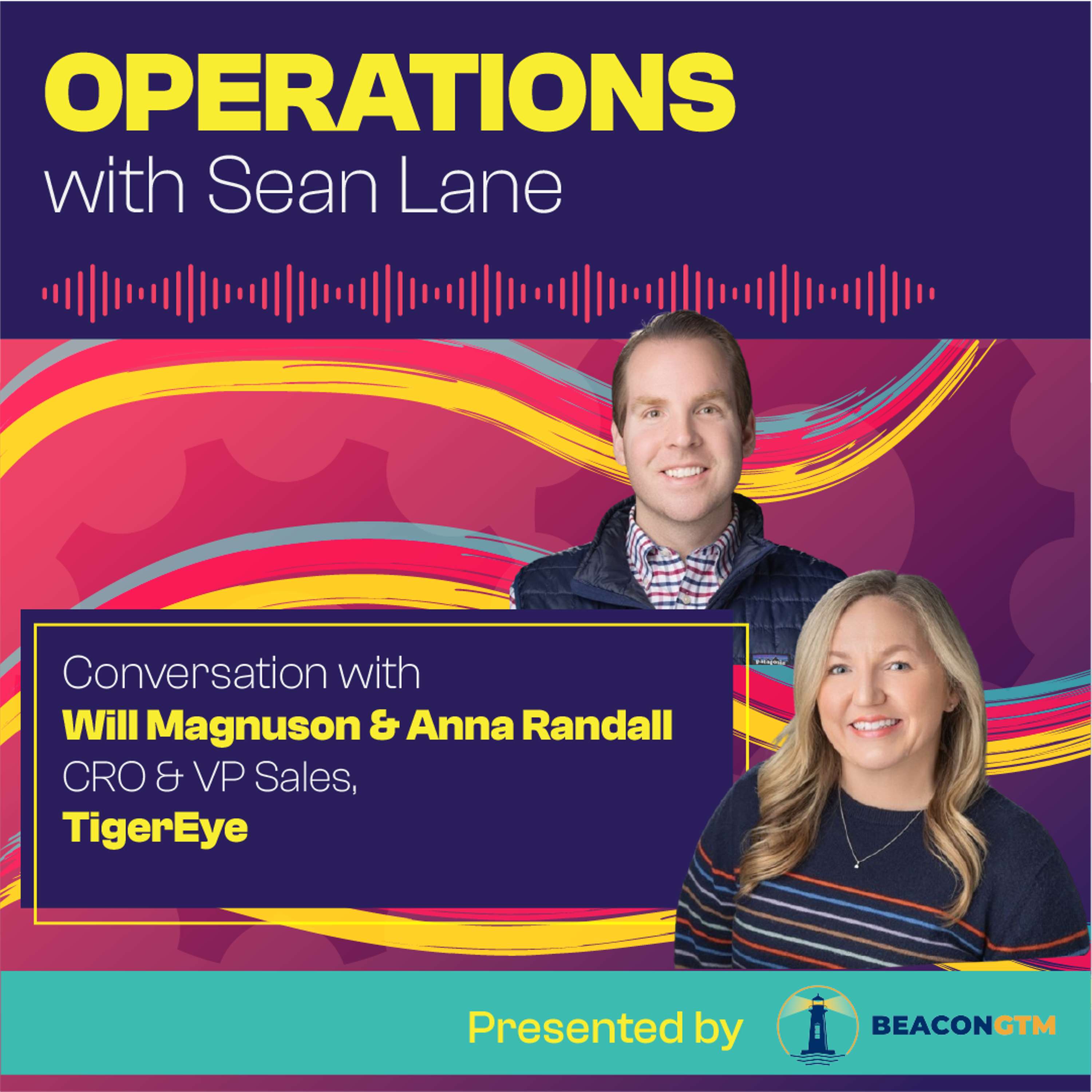 How the Best Sales Leaders Approach Planning with TigerEye's Will Magnuson and Anna Randall - podcast episode cover