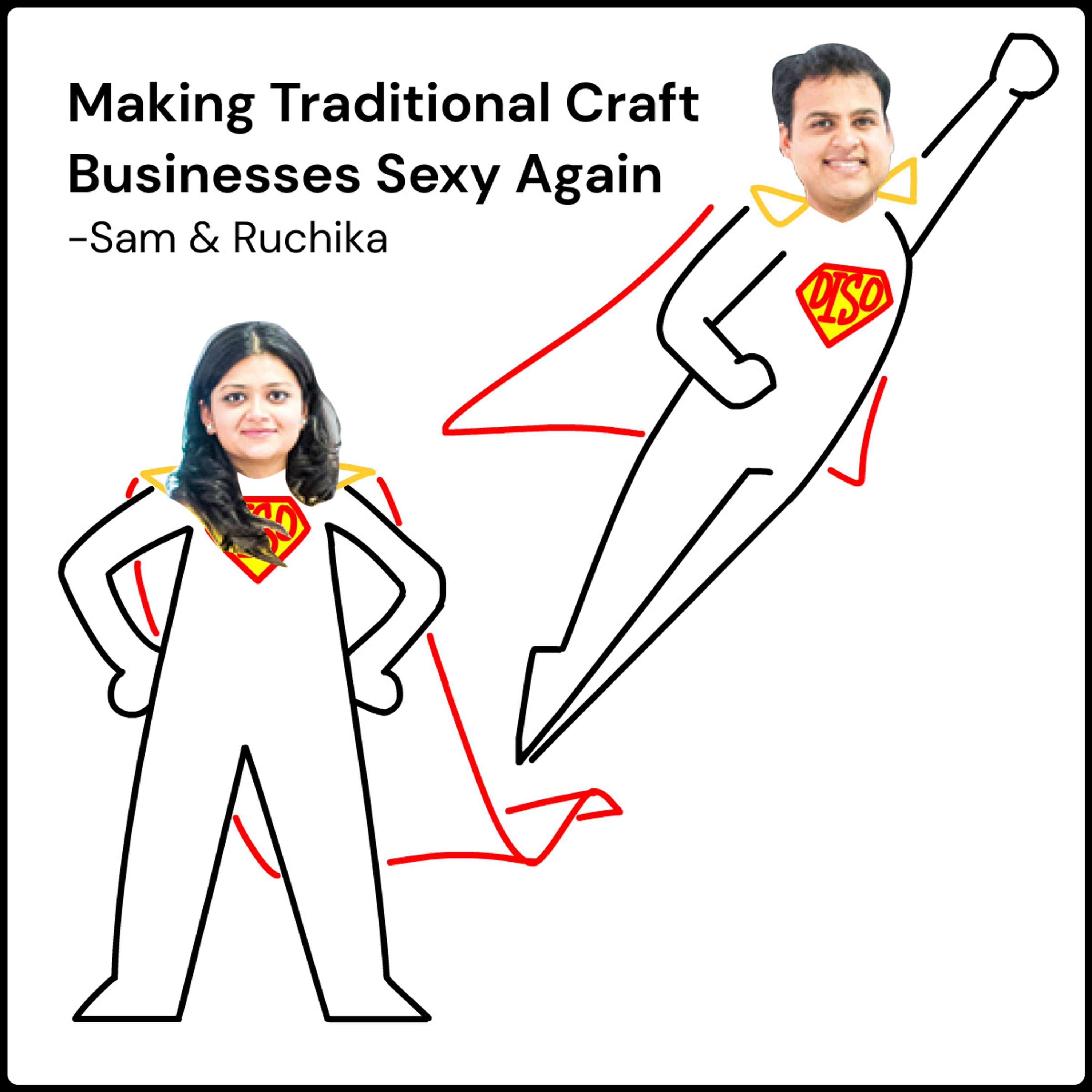 Making Traditional Craft Businesses Sexy Again - DISO with Sam and Ruchika from Ipse Ipsa Ipsum