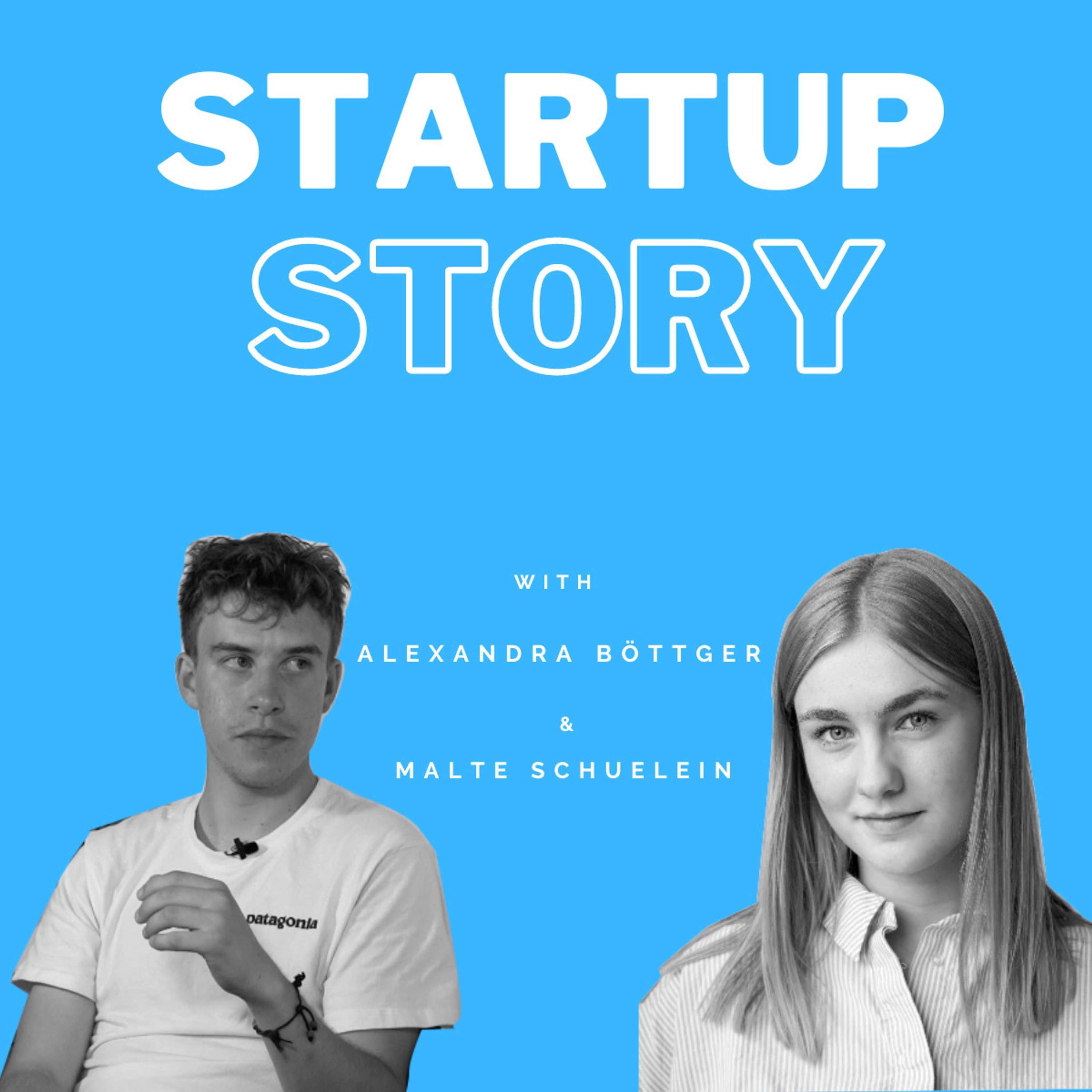 How did two young adults find their path in the startup world?