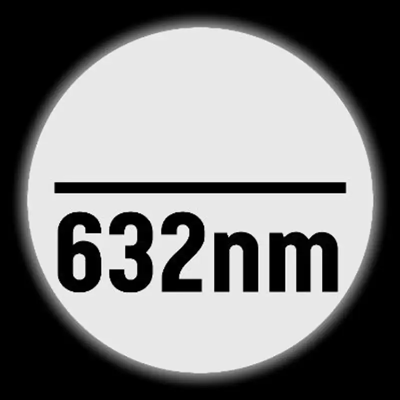 632nm