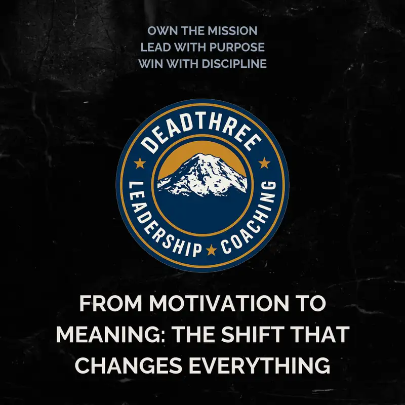 From Motivation to Meaning: The Shift That Changes Everything