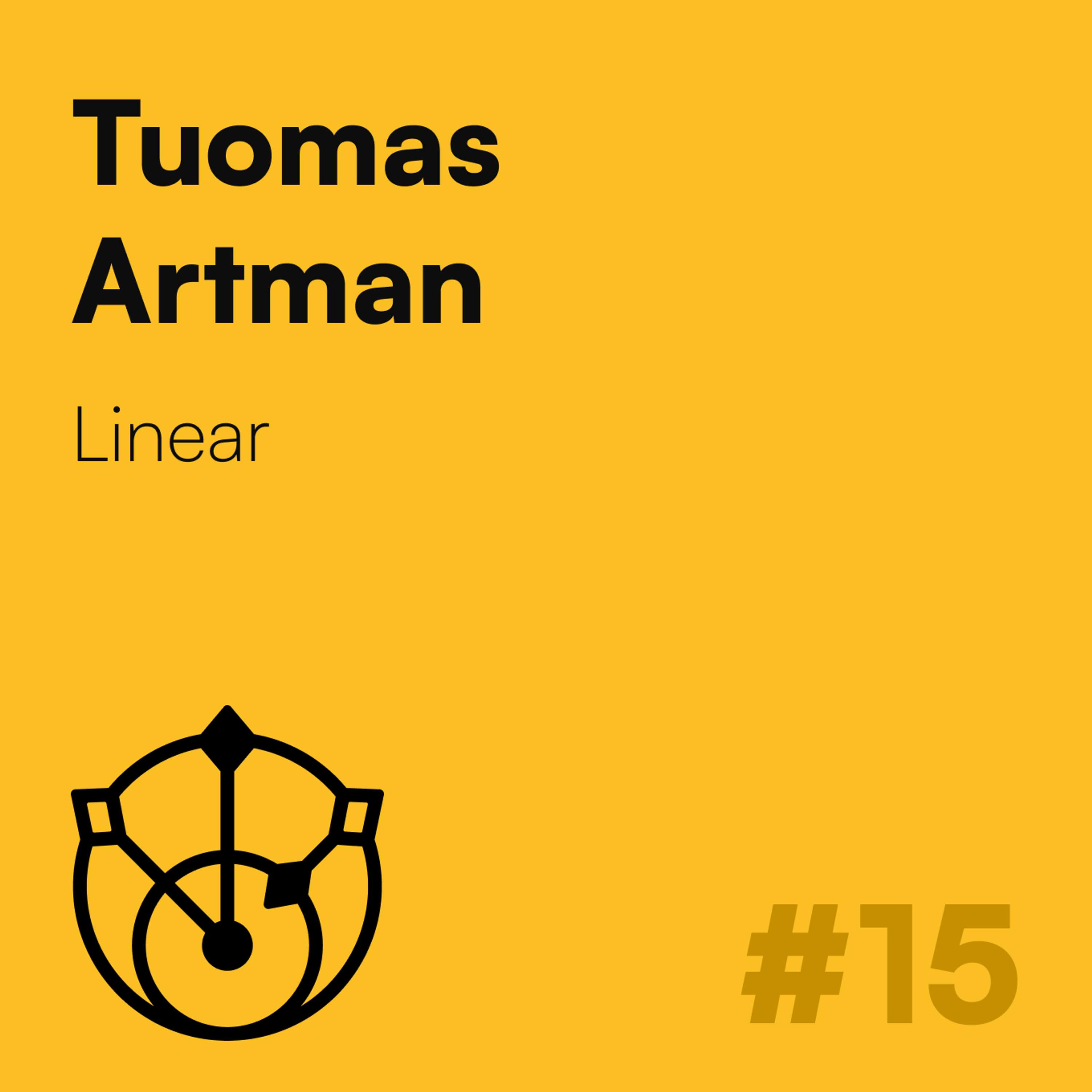 #15 – Tuomas Artman: Linear, sync engines, rethought startup MVP