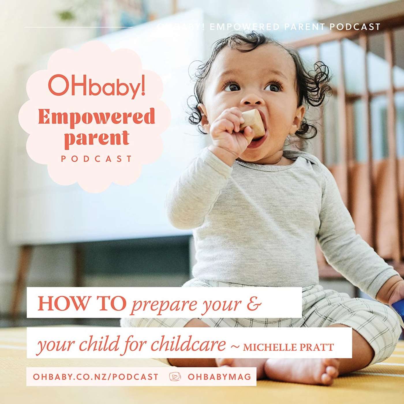 How to prepare yourself and your child for childcare, with Michelle Pratt How to prepare yourself and your child for childcare, with Michelle Pratt