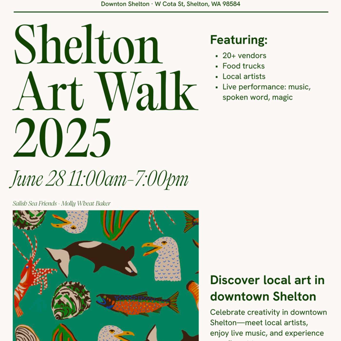 2025 Shelton Art Walk Preview