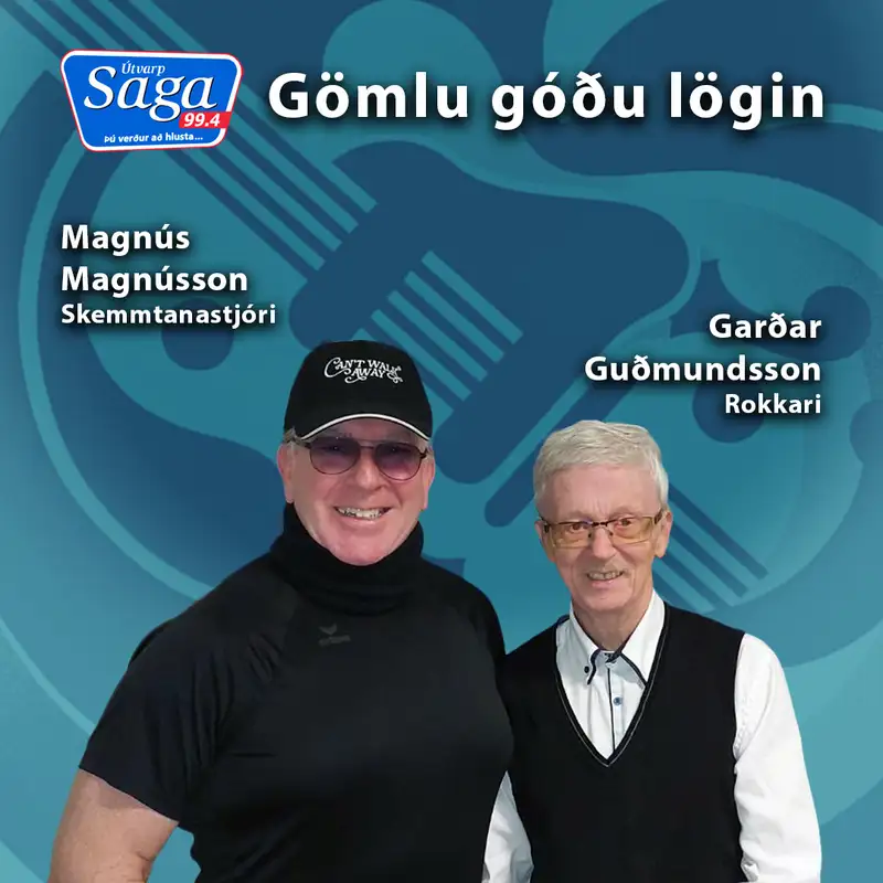 Garðar Guðmundsson og Maggi Magg í léttri sveiflu að vanda