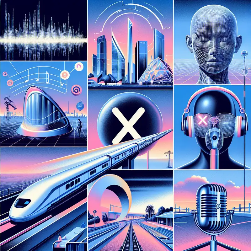 OpenAI's Voice Cloning and Mega Center, Meta's Smart Glasses AI Update, Google Podcasts' Closure, and Europe's Longest Hyperloop Test Track