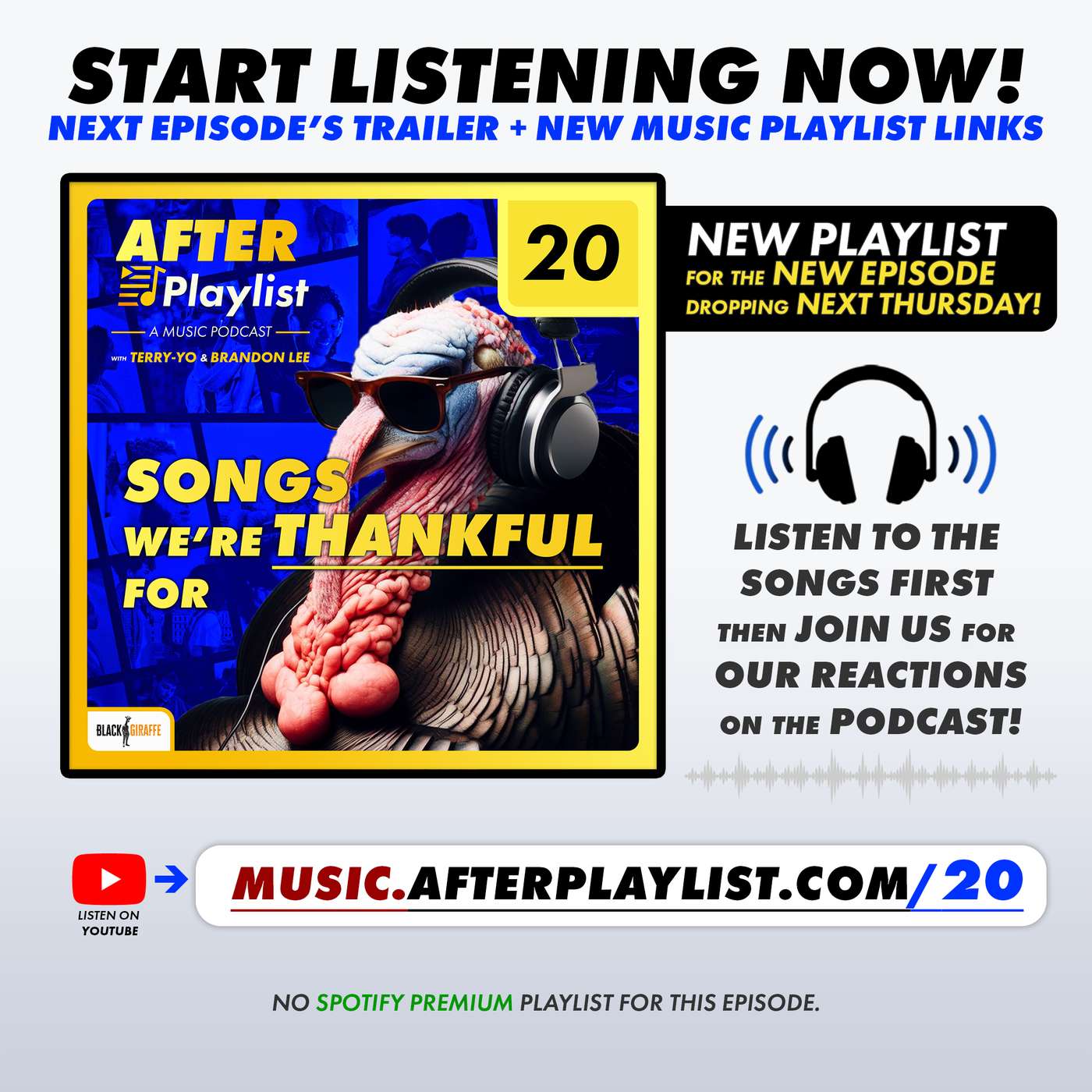 Songs We're Thankful For (Episode Trailer + Music Links)