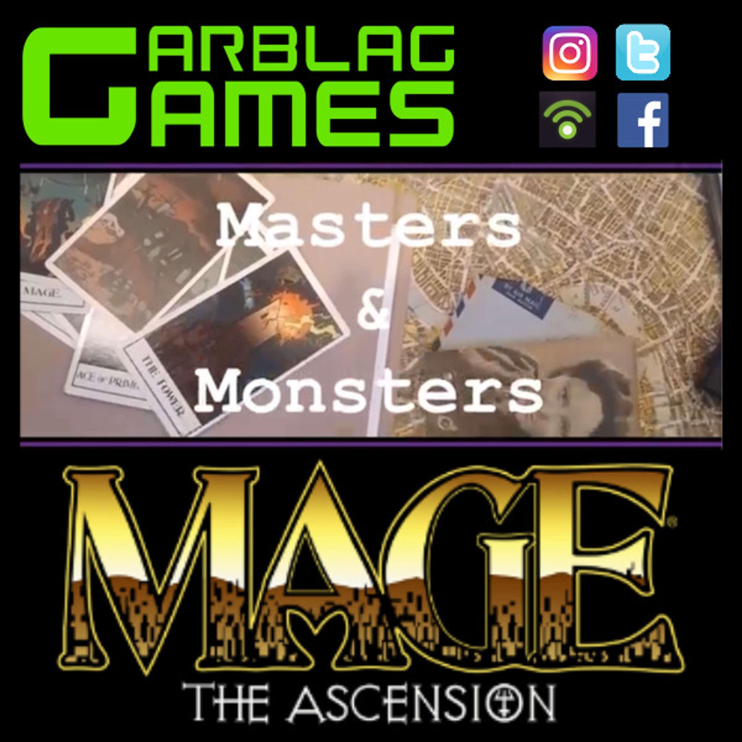 Masters & Monsters - Episode 8 - Mage the Ascension - Lyons
