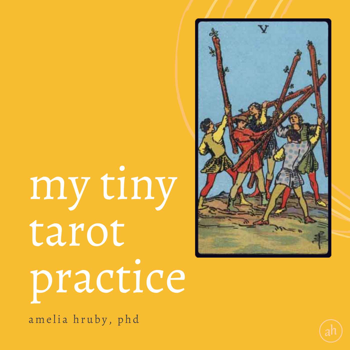 my tiny tarot practice