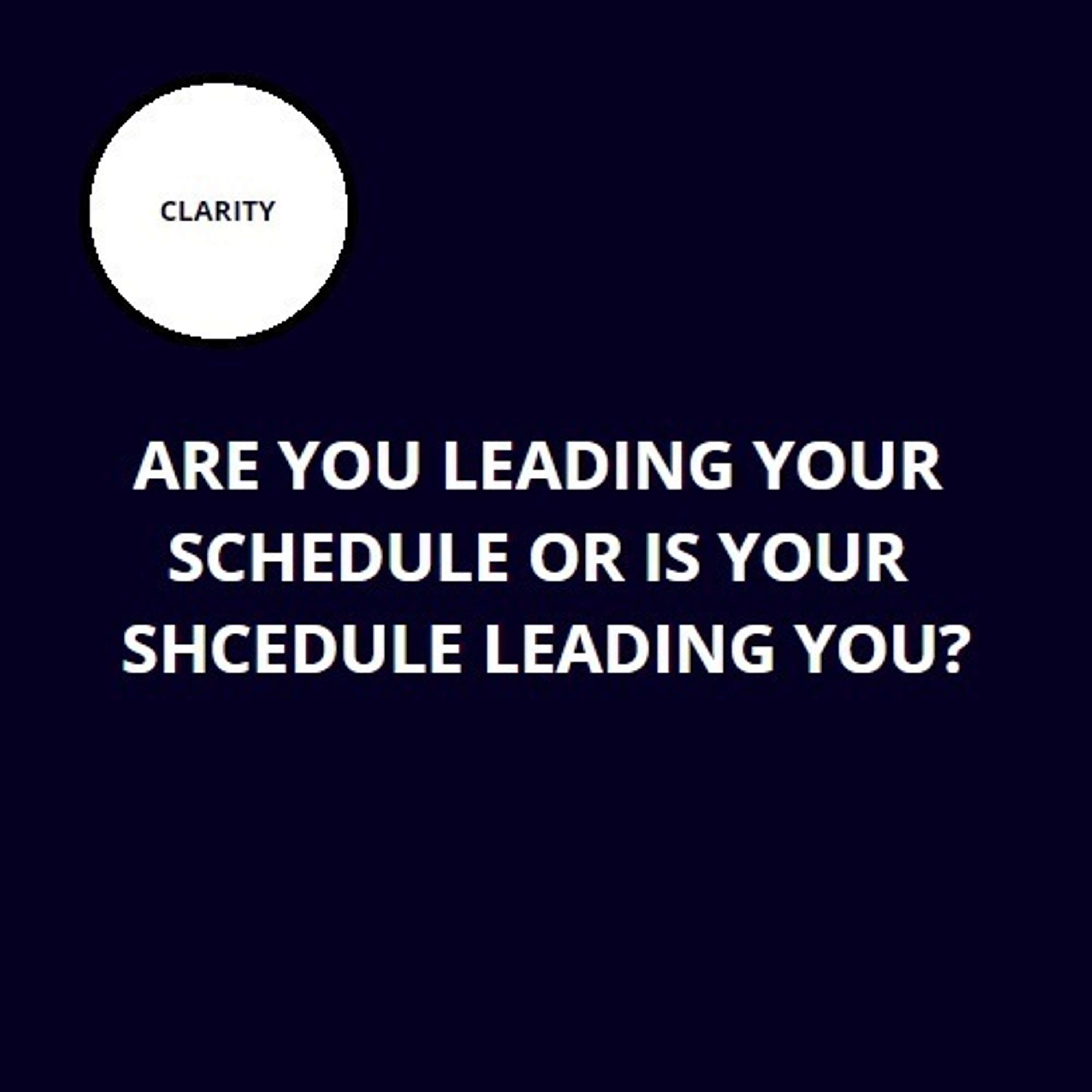 Leadership Question of the Day with Jonno White from Clarity