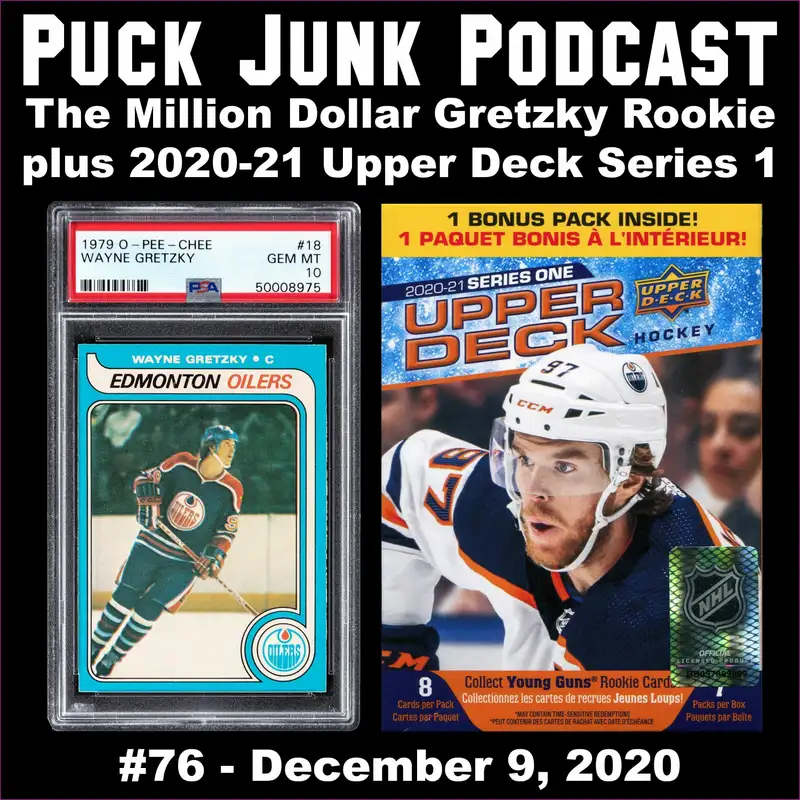 The Million Dollar Gretzky Rookie & 2020-21 Upper Deck Series 1 Hockey
