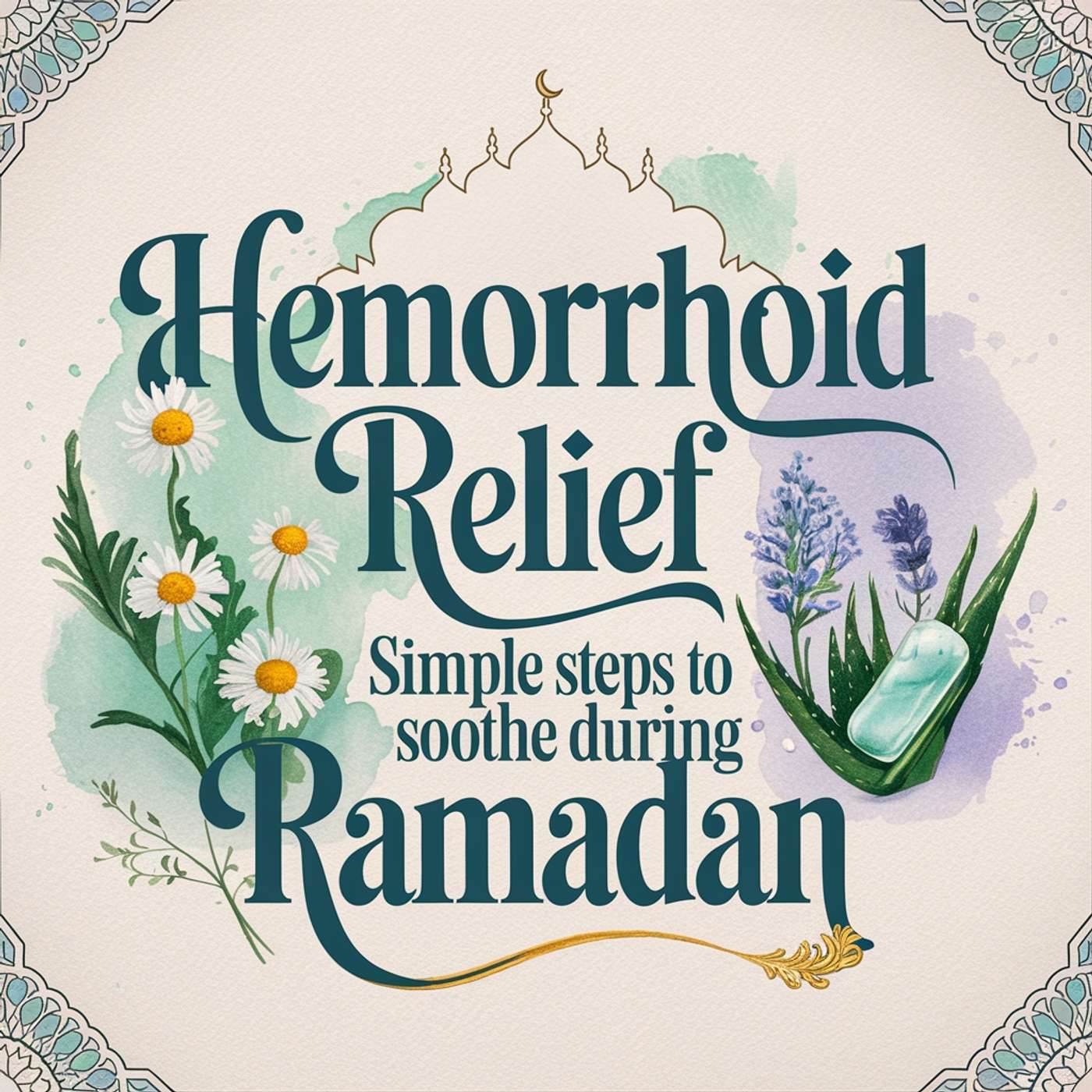 Hemorrhoid Relief: Simple Steps to Soothe During Ramadan