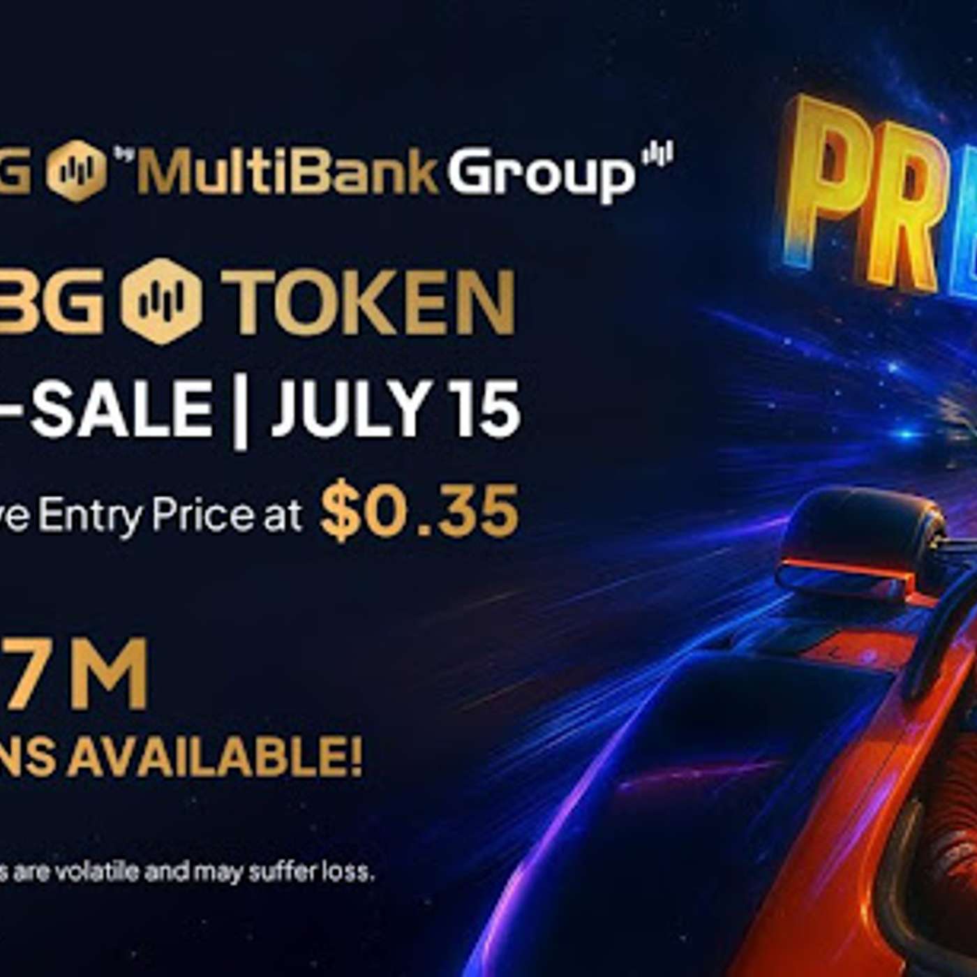 $MBG Token Pre-Sale Set For July 15 — Only 7 Million Tokens Available At $0.35