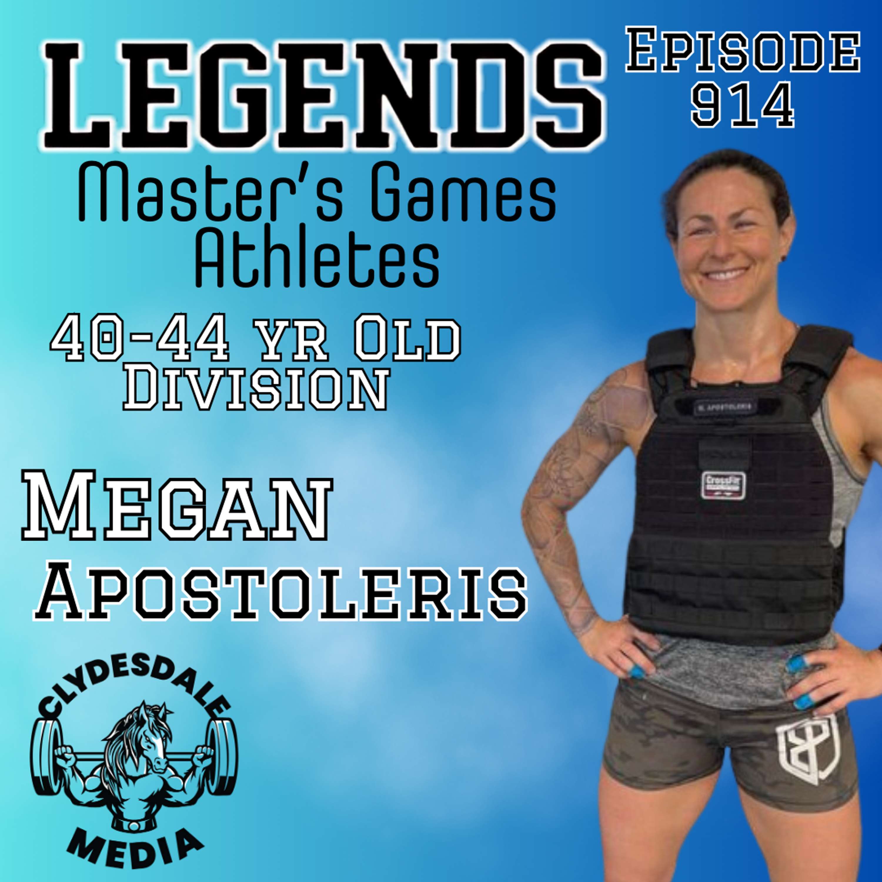 Megan Apostoleris | The Athletes of the 2024 Legends Masters CrossFit Games