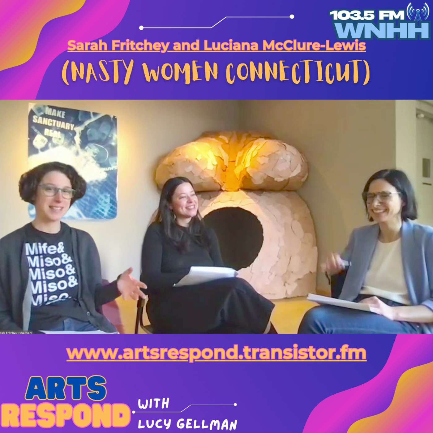 Sarah Fritchey & Luciana McClure-Lewis (Nasty Women Connecticut)