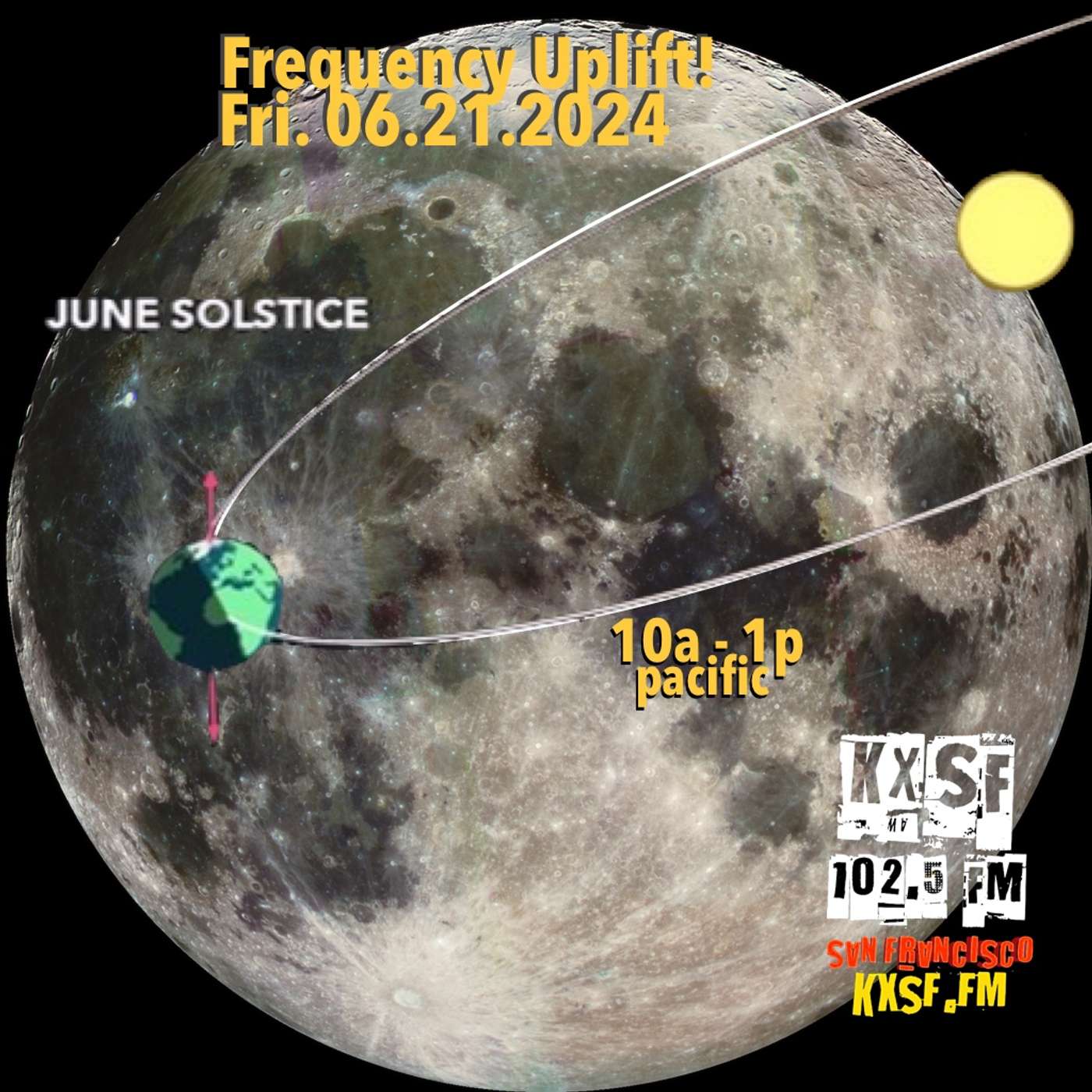 FREQUENCY UPLIFT! _FRI. 06.21.2024_Solstice, full strawberry moon … episode artwork
