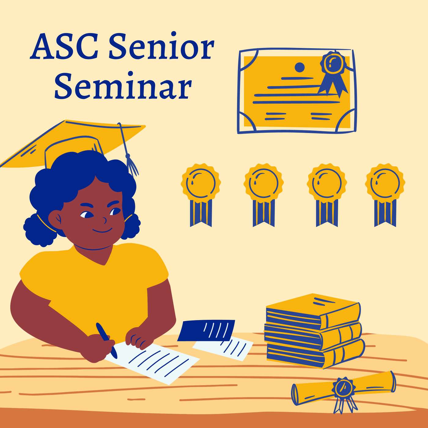 Class of 2021 Creative Writing Senior Seminar Students (Reading)