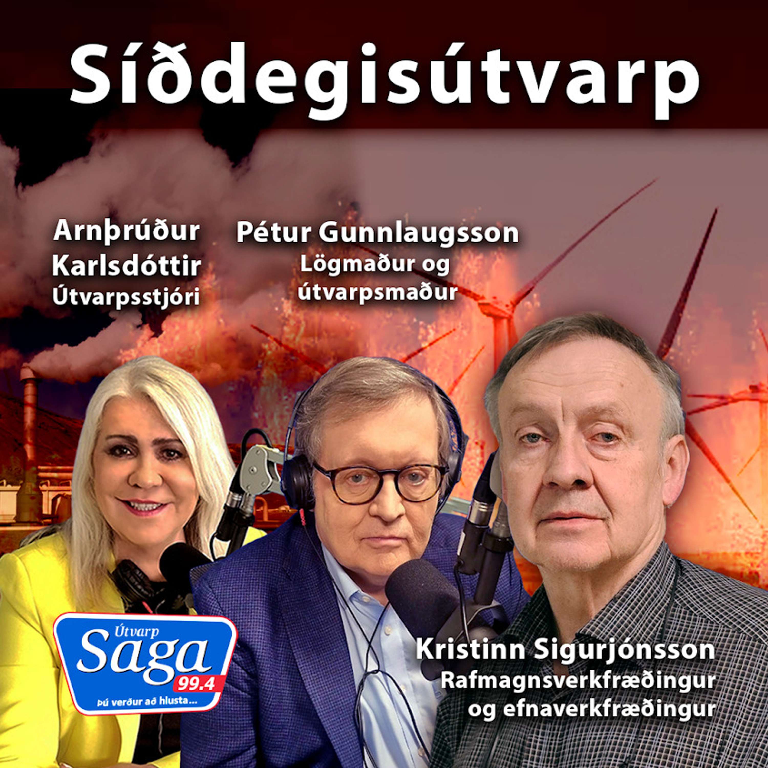 Gastegundir fra eldgosum og Rafeldsneyti - Kristinn Sigurjónsson