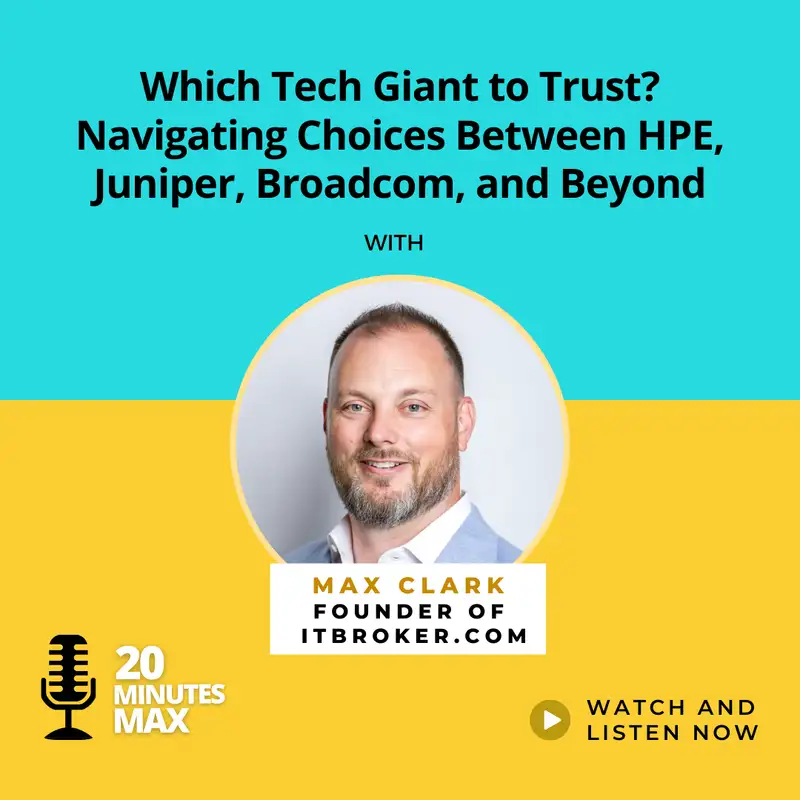 Which Tech Giant to Trust? Navigating Choices Between HPE, Juniper, Broadcom, and Beyond