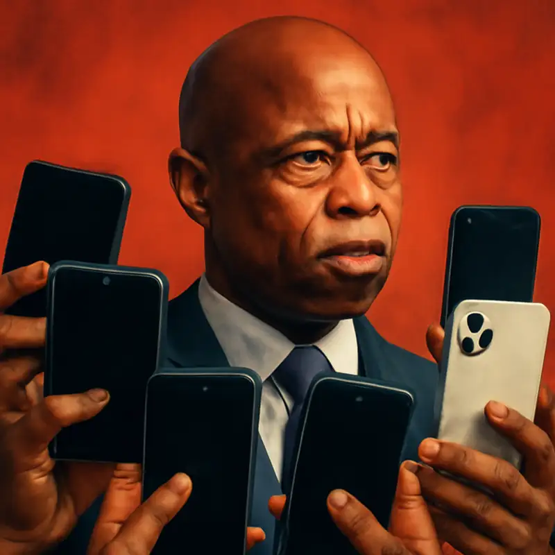 The Phone Shuffle: Unpacking Mayor Eric Adams' Multifaceted Communication Strategy Amid Corruption Allegations
