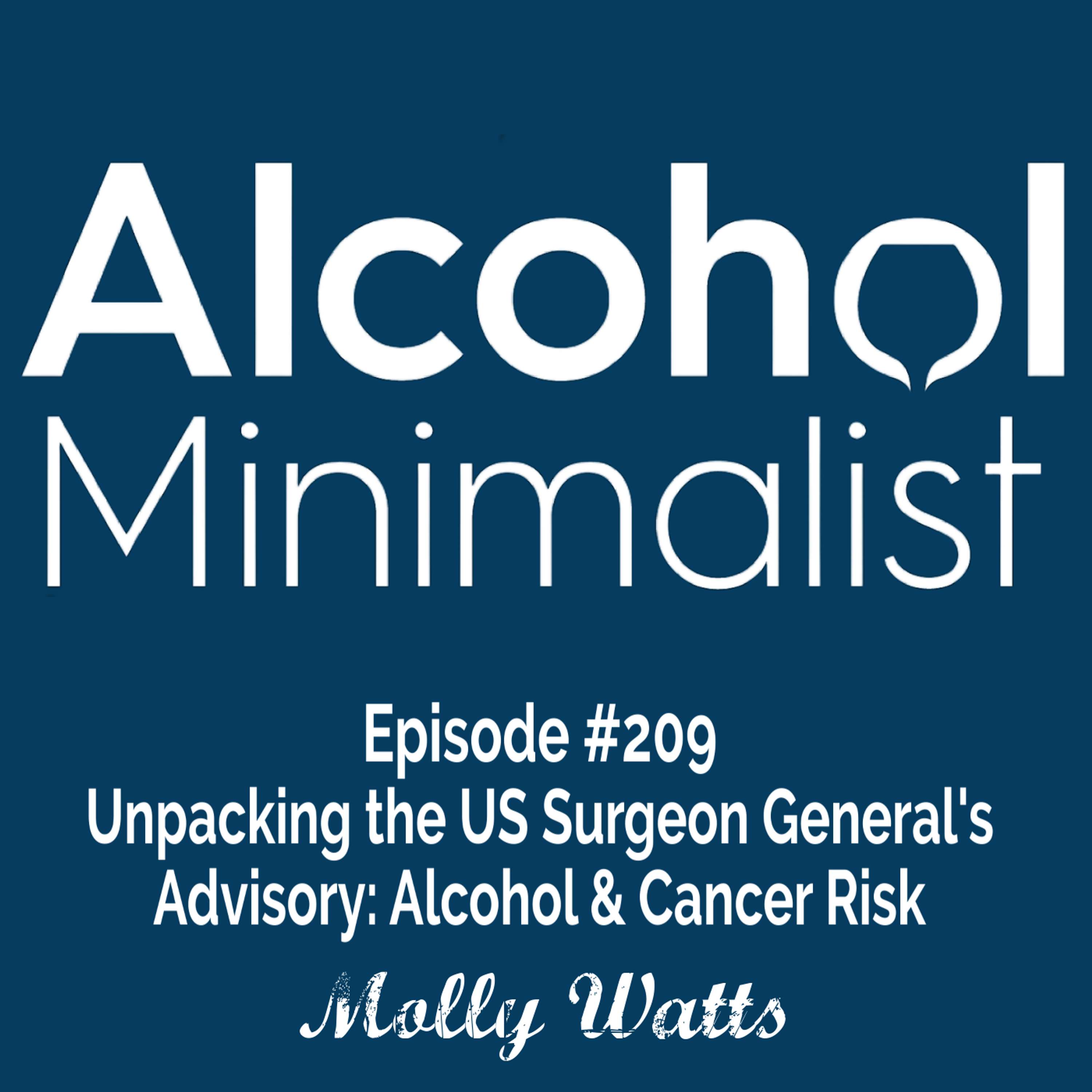 Unpacking the US Surgeon General's Advisory: Alcohol & Cancer Risk