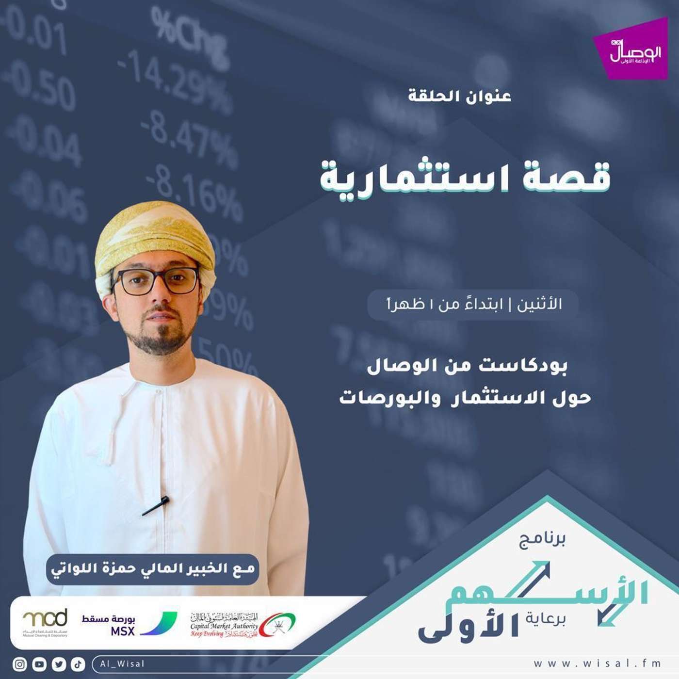 الاسهم الاولى مع حمزة اللواتي الخبير المالي تعرف على قصة الاستثمار