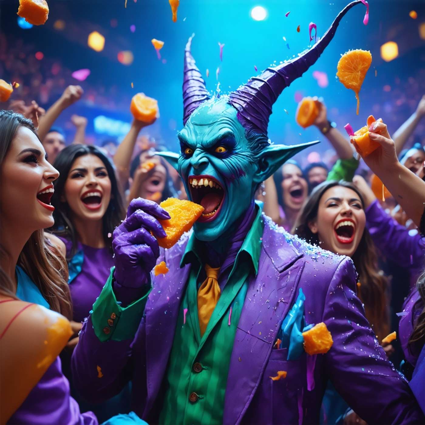 Martin Kove Bites Snack at Fan Event Chaos