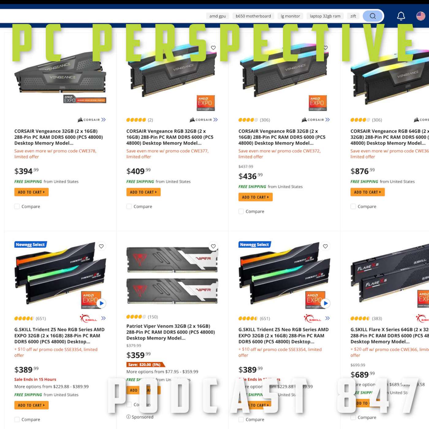 Podcast #847 - Micron Kills Off Crucial, AM5 Budget Build Sadness, Ryzen 9850X3D Leak, Plex, Shady Panda and MORE Podcast #847 - Micron Kills Off Crucial, AM5 Budget Build Sadness, Ryzen 9850X3D Leak, Plex, Shady Panda and MORE