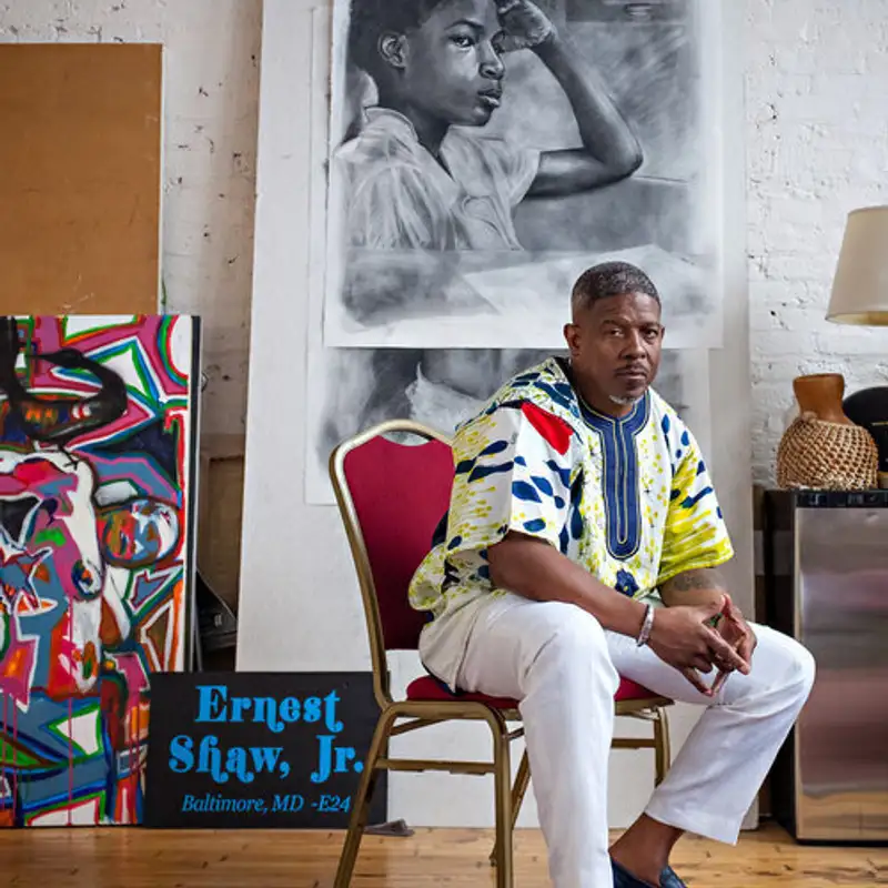 Artistry and Impact: Celebrating Black Culture with Ernest Shaw Jr., the Baltimore-Based Painter, Teacher, and Artisan