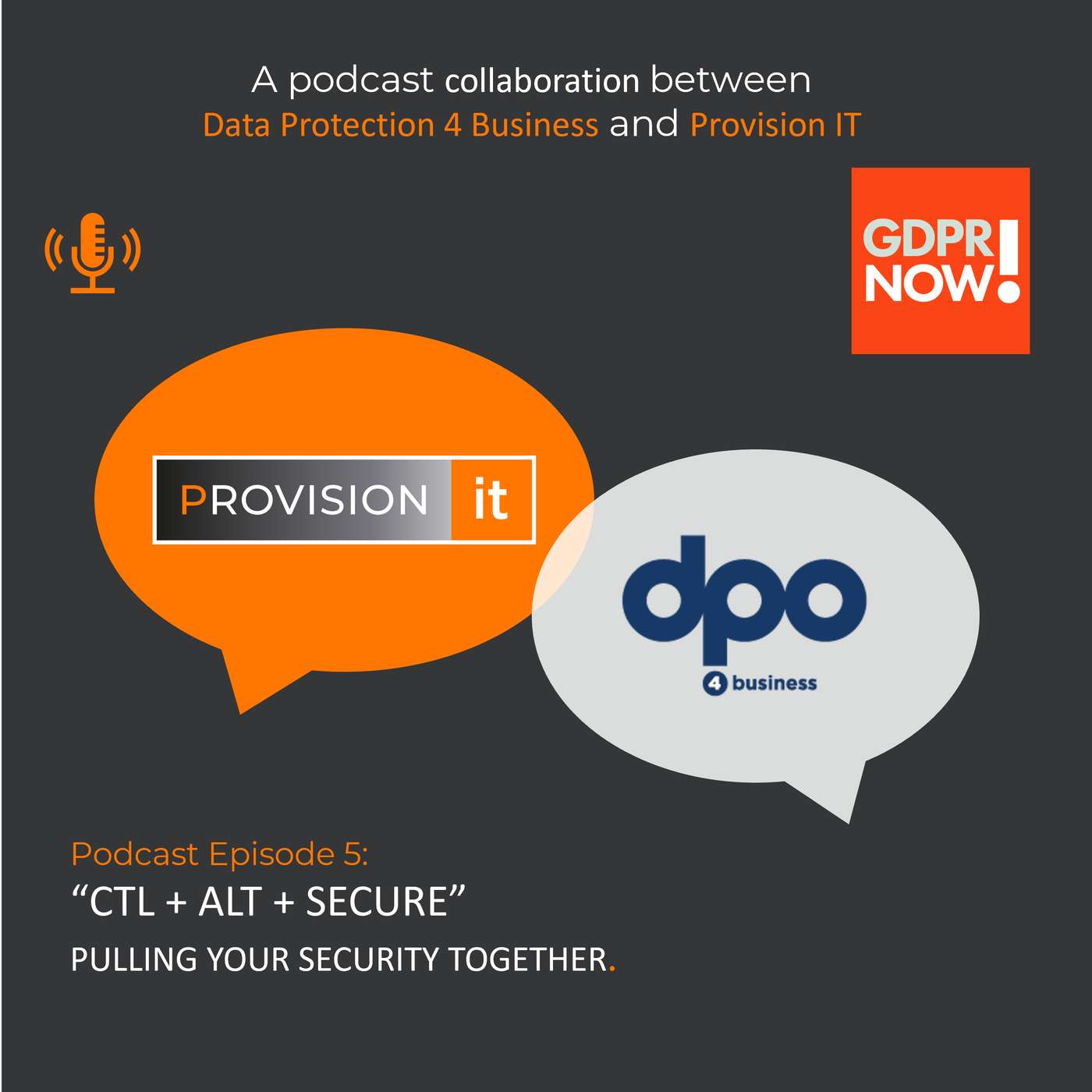 5. Data Security. "Ctrl + Alt + Secure".   Pulling your security together.