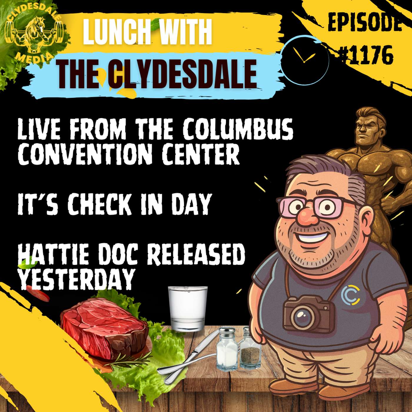 Lunch with the Clydesdale - Live in Columbus, Ohio and the Age Group CrossFit Games