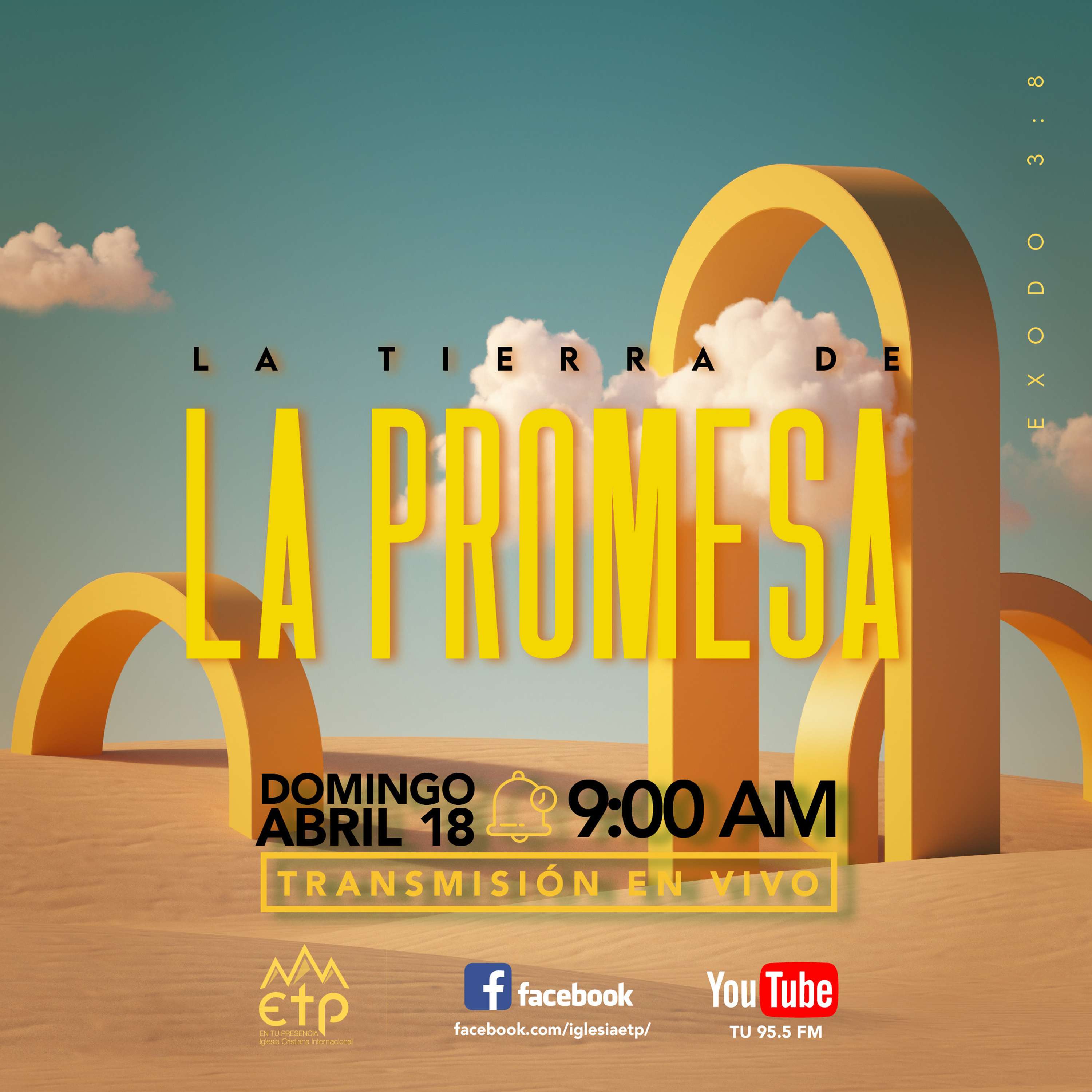 Charlas Pastores Luis Salas y Jeannette Noguera, Iglesia ETP