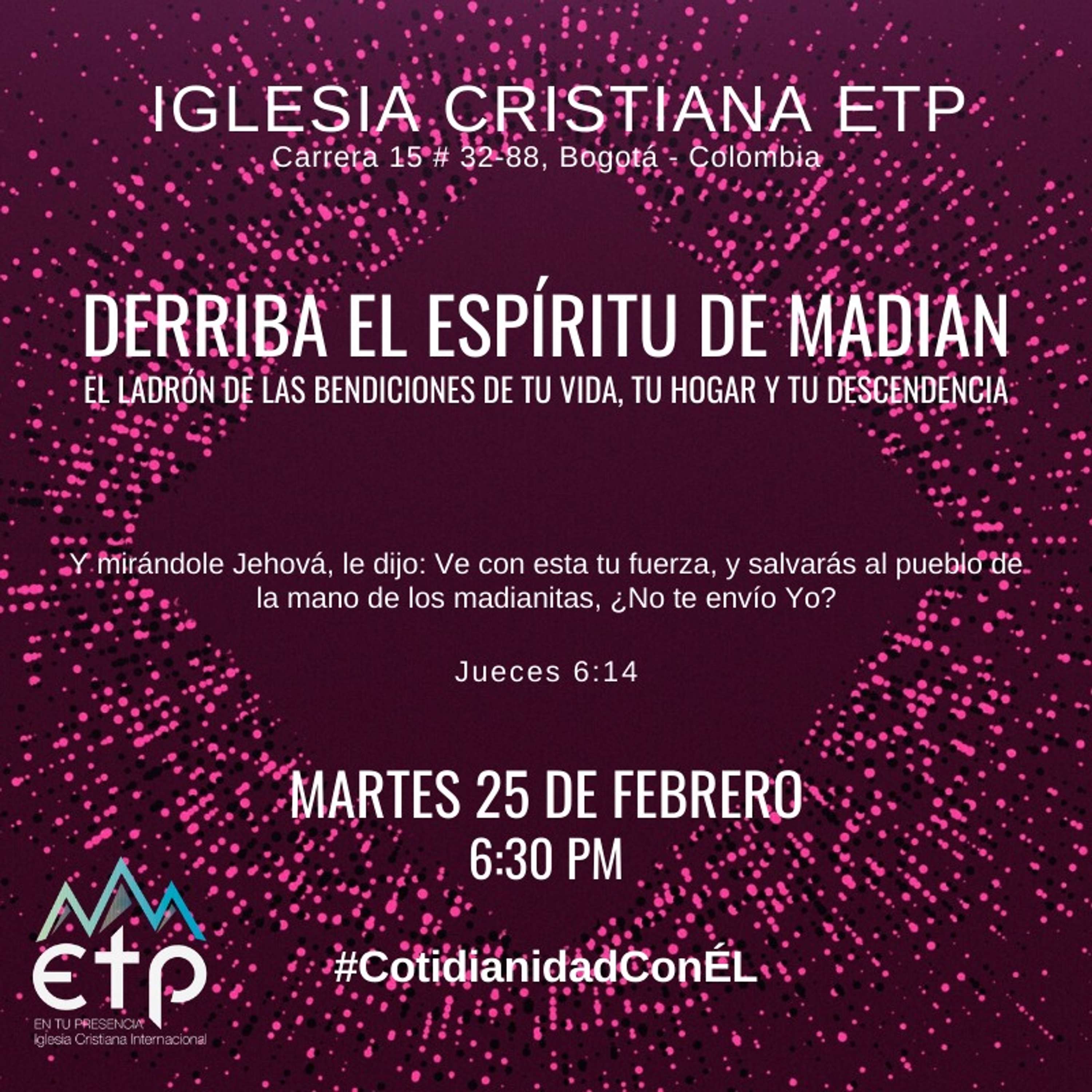 Derriba el espíritu de Madián en tu vida, tu hogar y tu descendencia