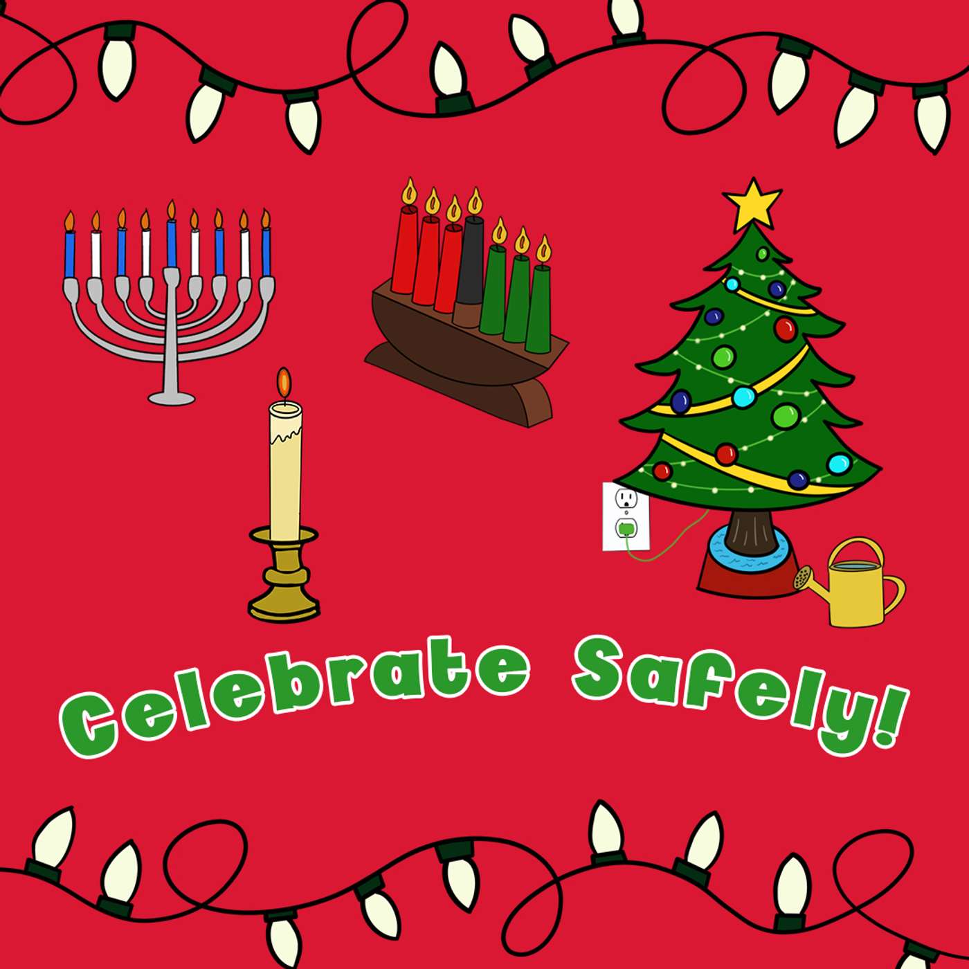 Be #FDNYSmart and celebrate the holidays safely!