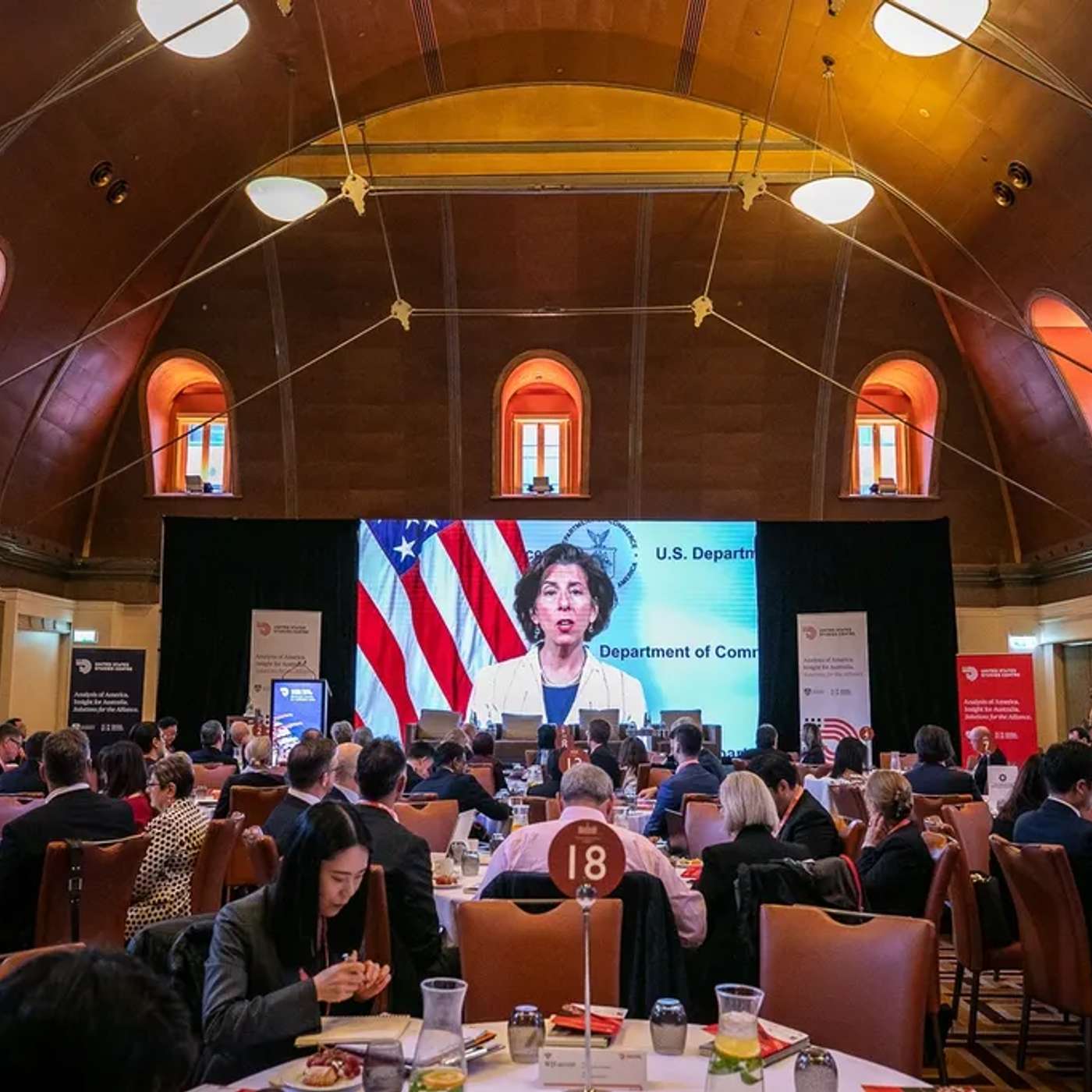 Economic security in a turbulent world | Welcome and address by Gina Raimondo, Secretary of Commerce