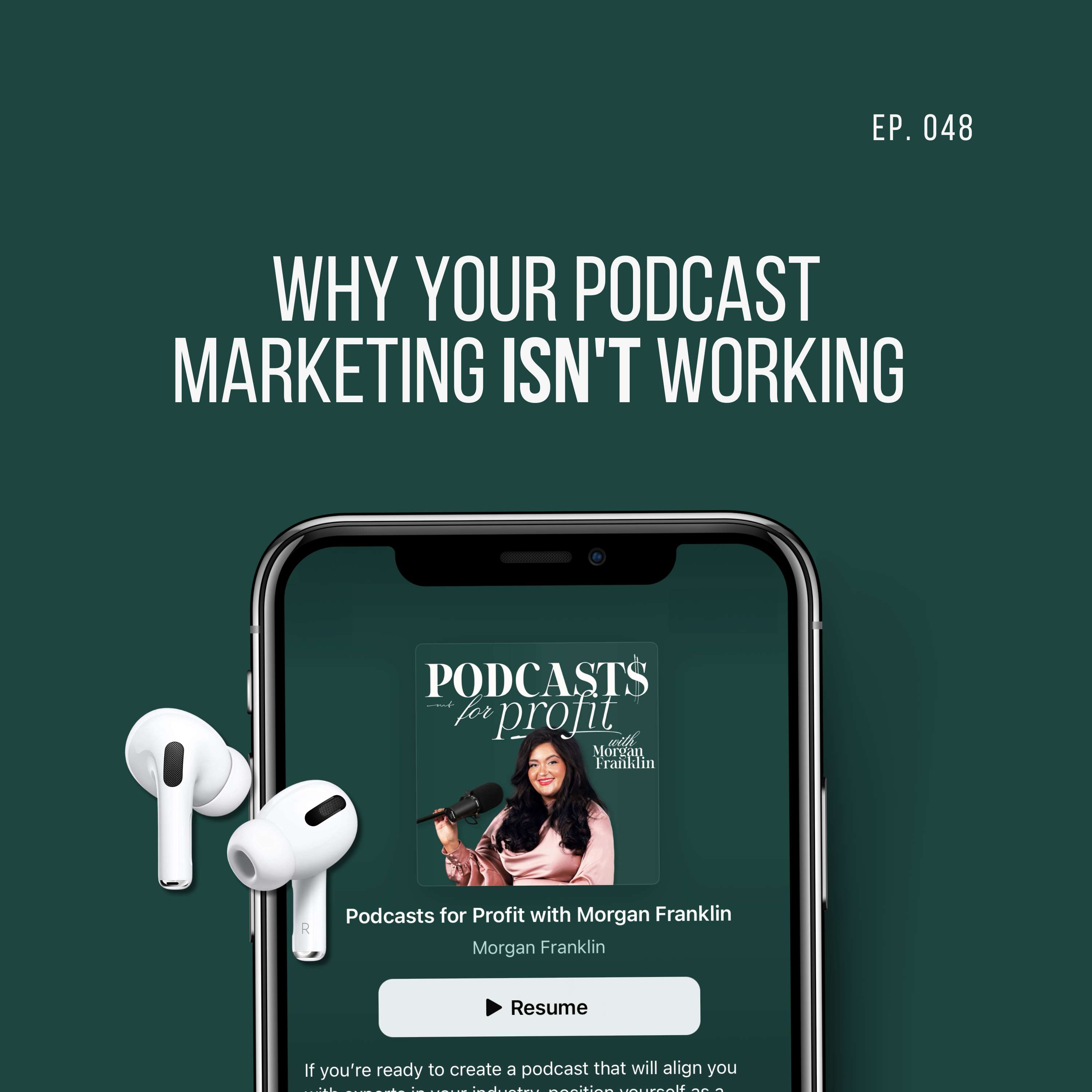 Podcasts for Profit with Morgan Franklin | Podcasting Strategy for Podcasters