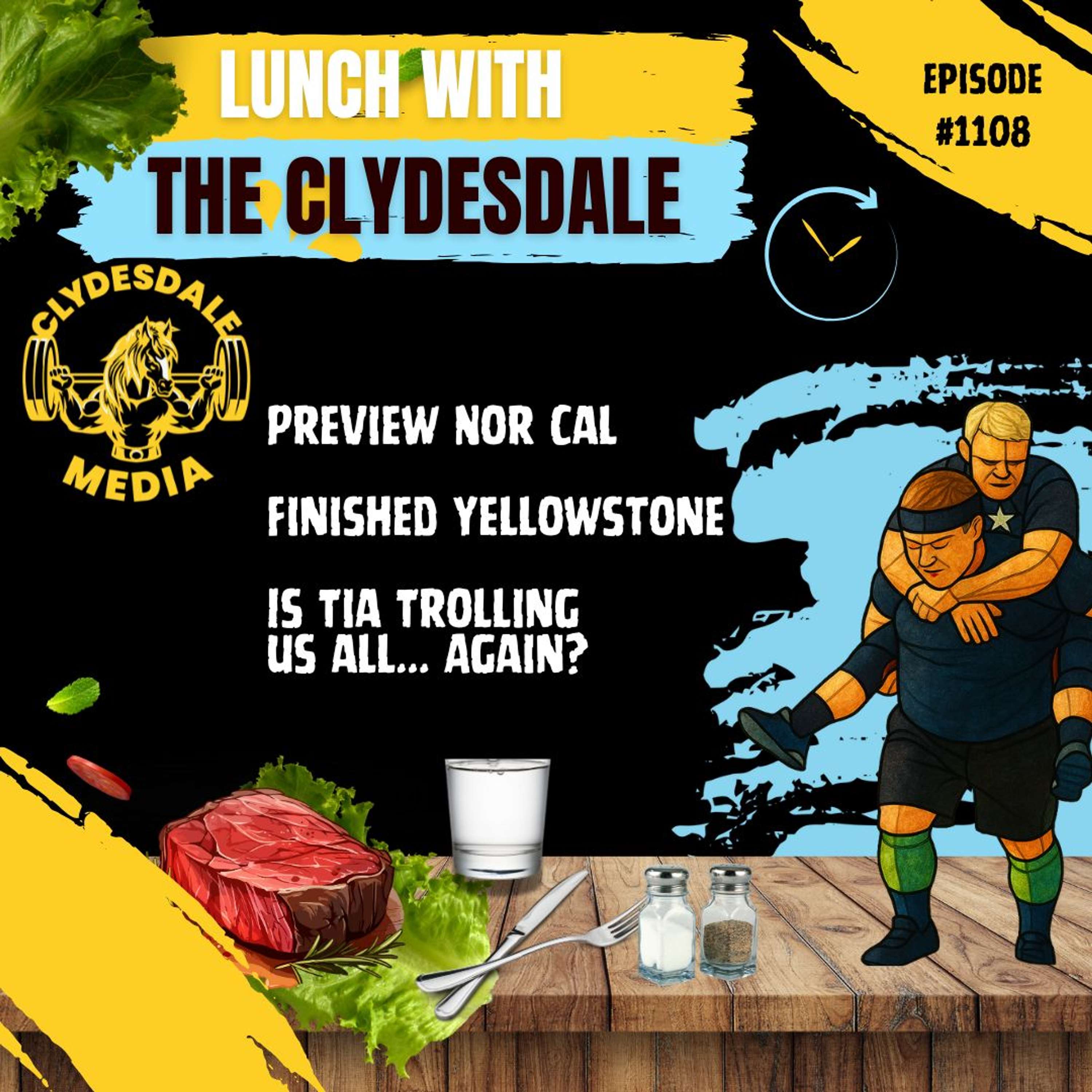 Lunch with the Clydesdale - How Long Will Tia Troll Us?