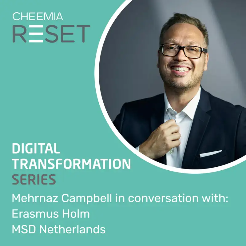 Mehrnaz Campbell in conversation with Erasmus Holm, Director of Pharma & Commercial Operations, MSD Netherlands