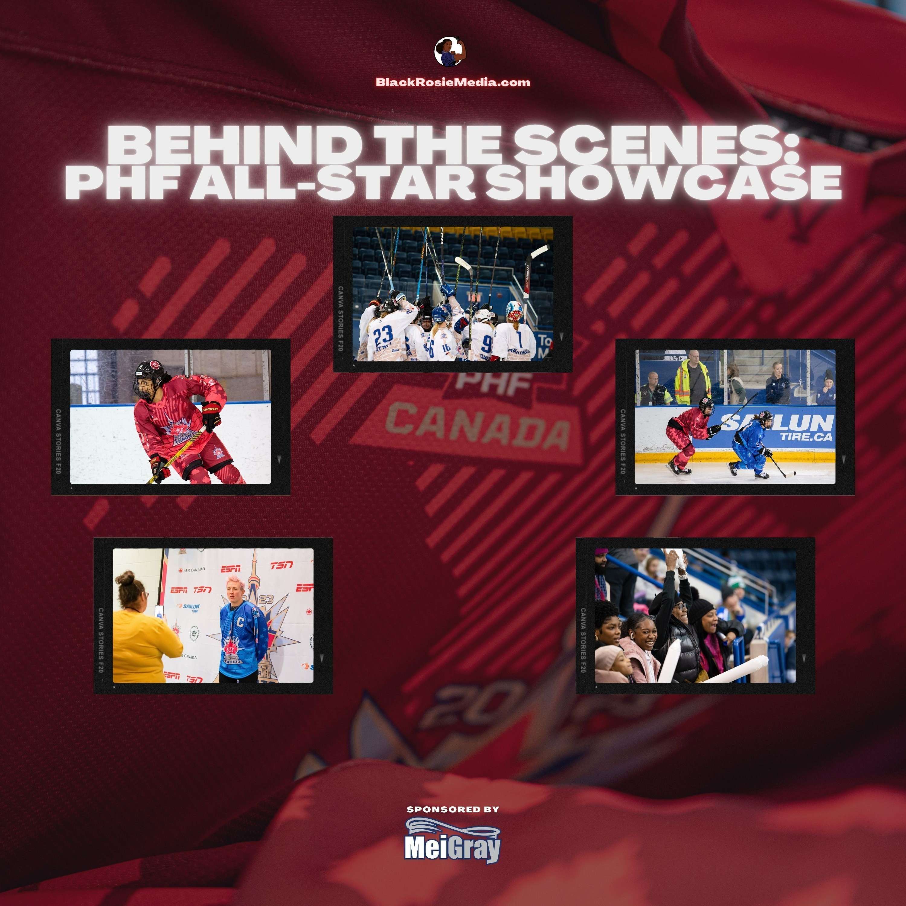 Behind-The-Scenes with MeiGray + How To Bid On PHF All-Star Game-Worn Jerseys