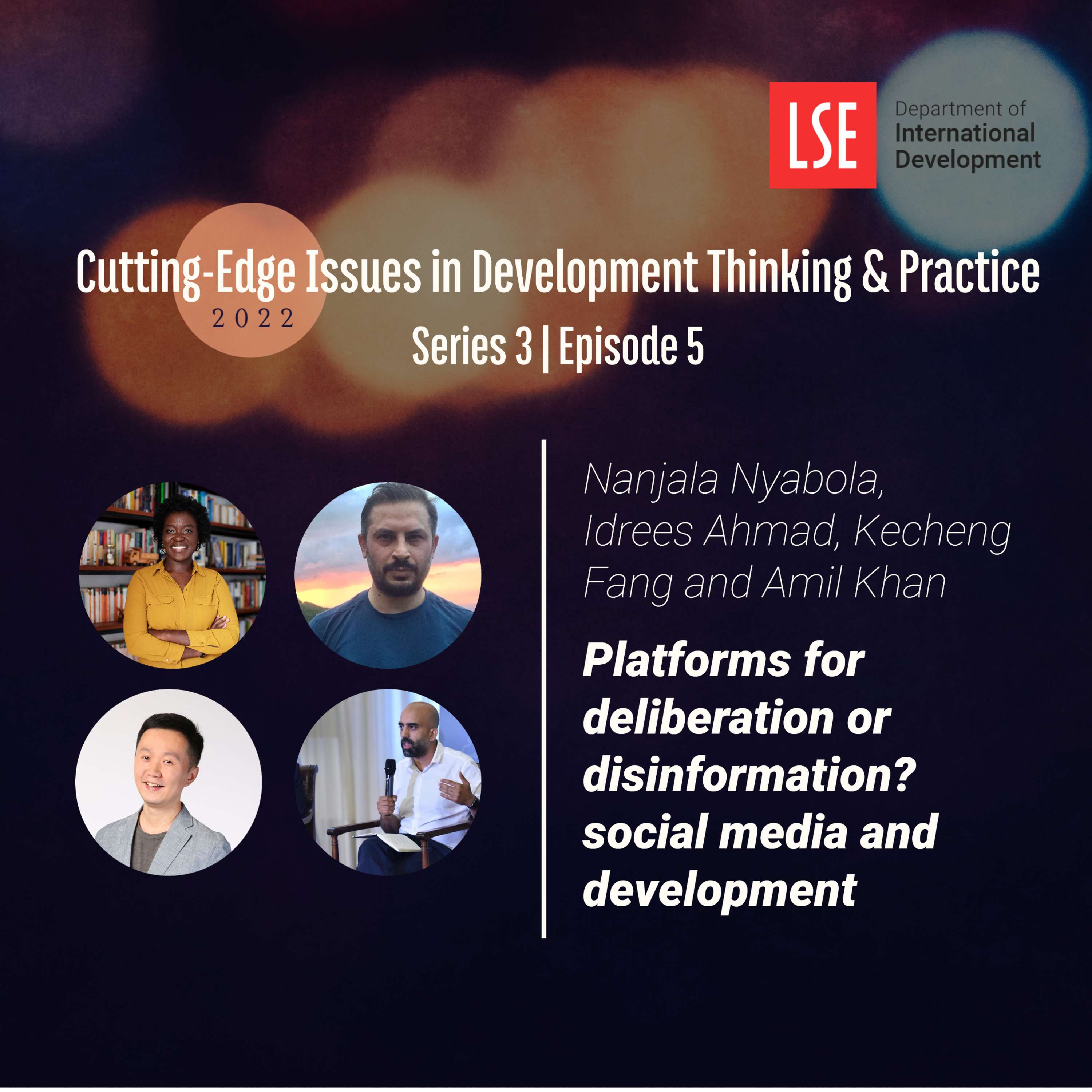 Cutting Edge Issues in Development Thinking & Practice